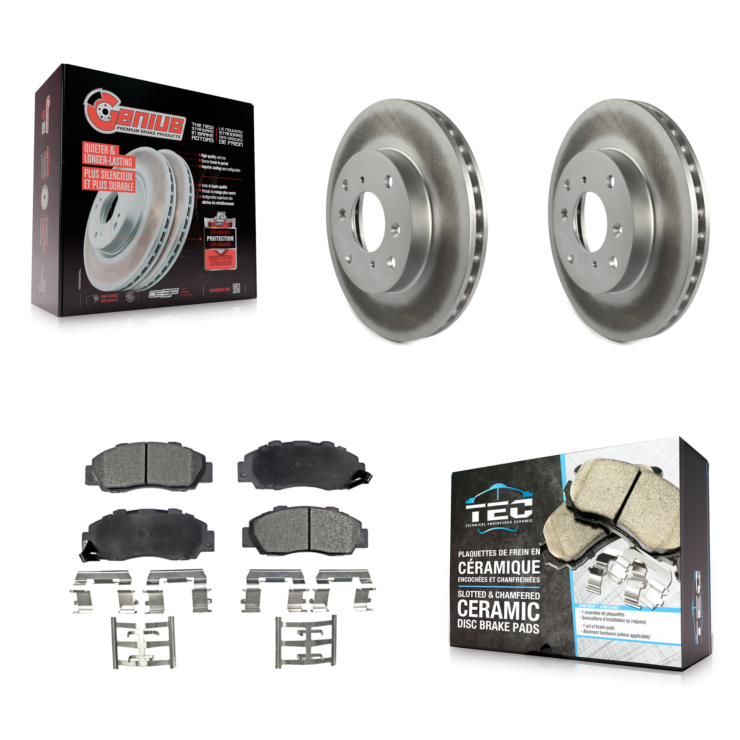 Transit Auto - KGT-100214 - Front Disc Brake Kits
