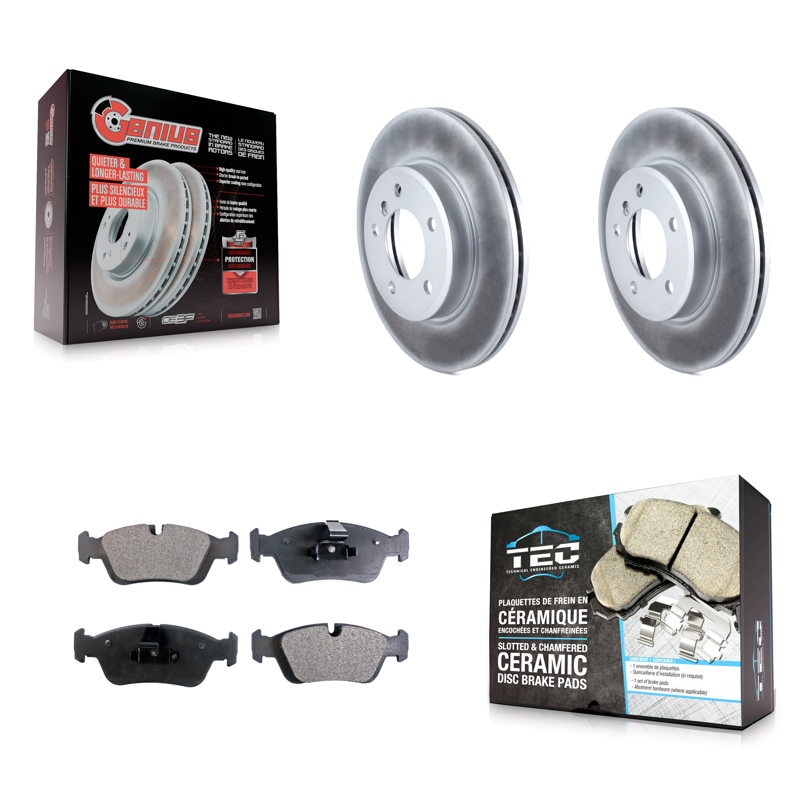 Transit Auto - KGT-100253 - Front Disc Brake Kits