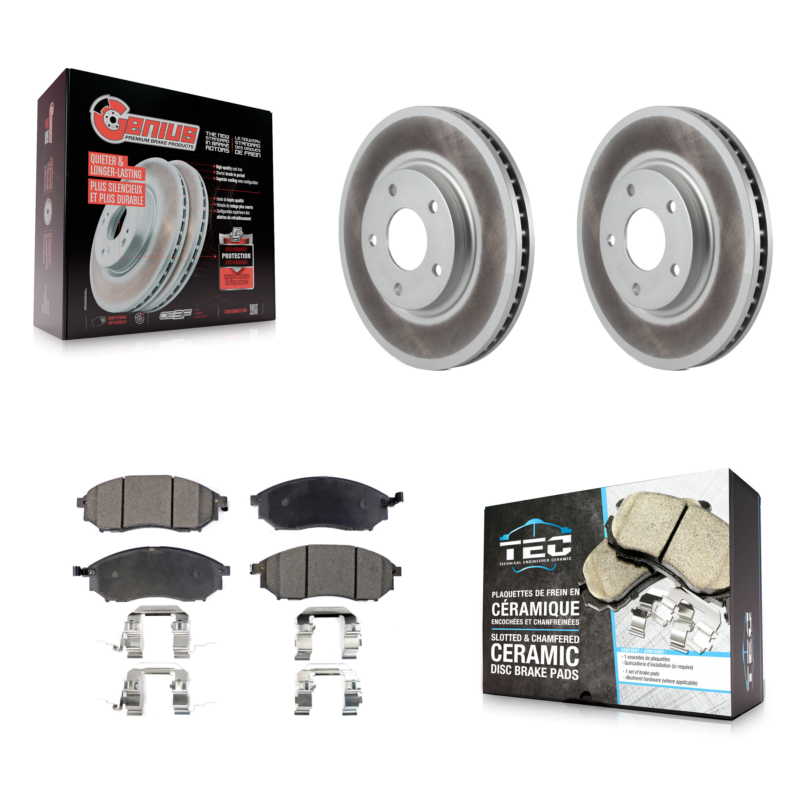 Transit Auto - KGT-100292 - Front Disc Brake Kits