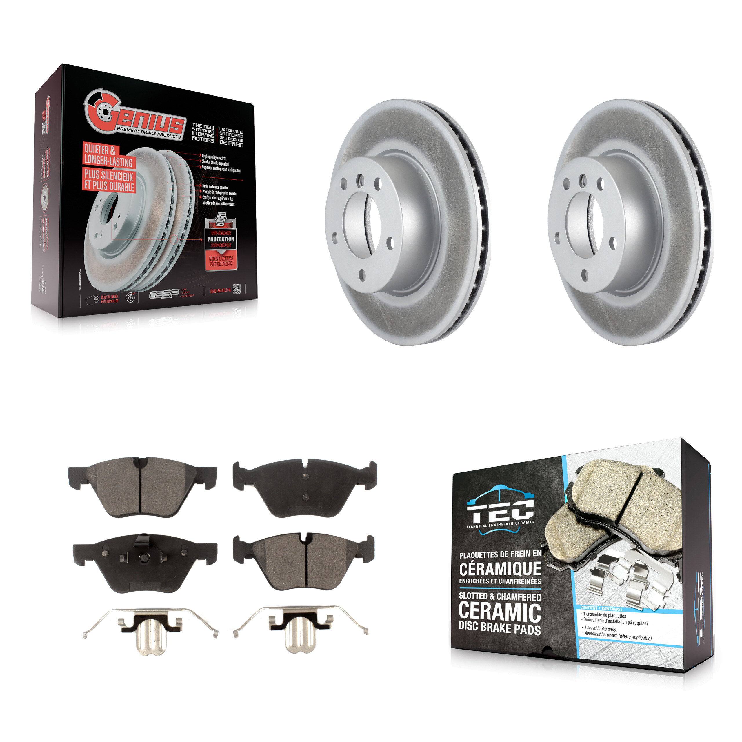 Transit Auto - KGT-100381 - Front Disc Brake Kits