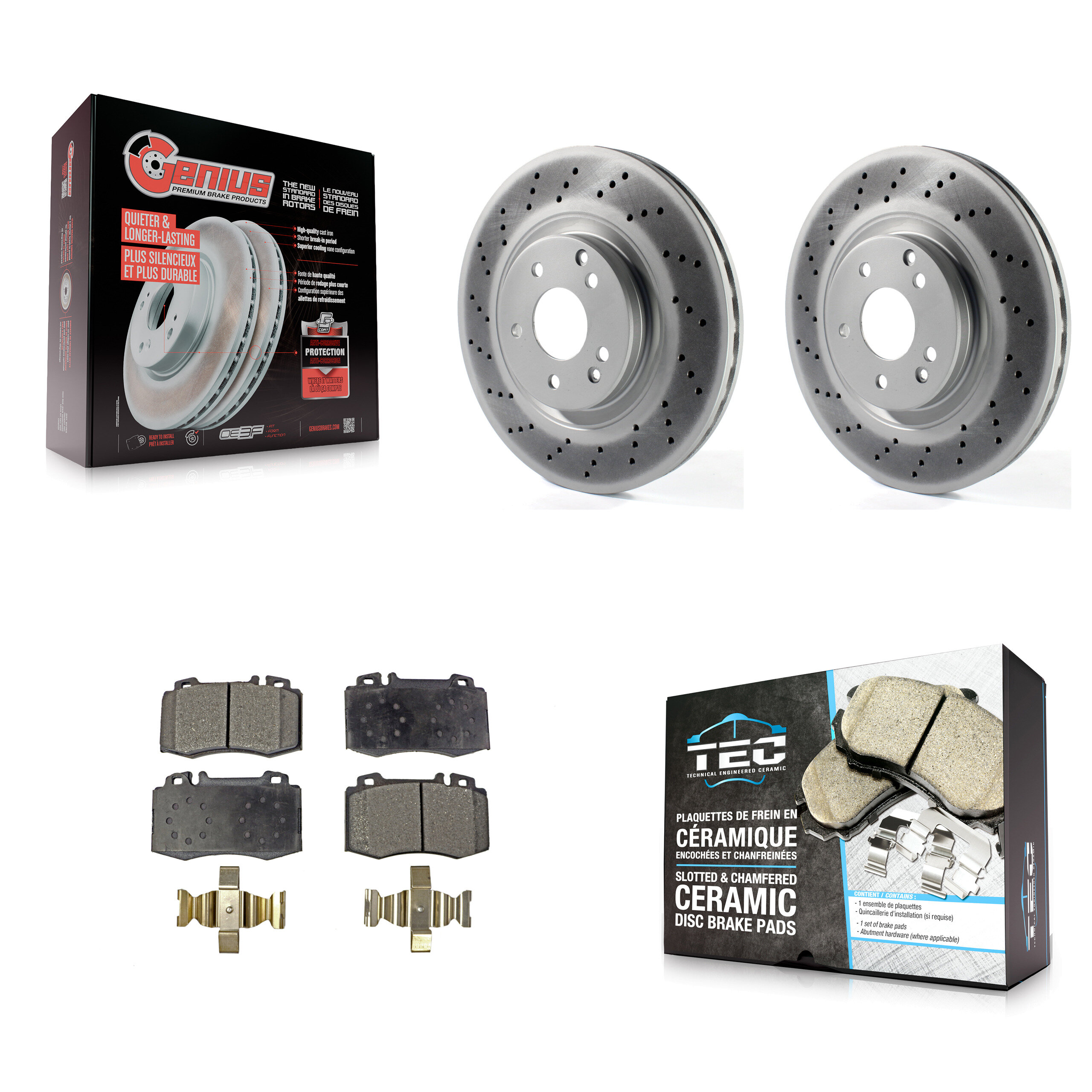 Transit Auto - KGT-100389 - Front Disc Brake Kits