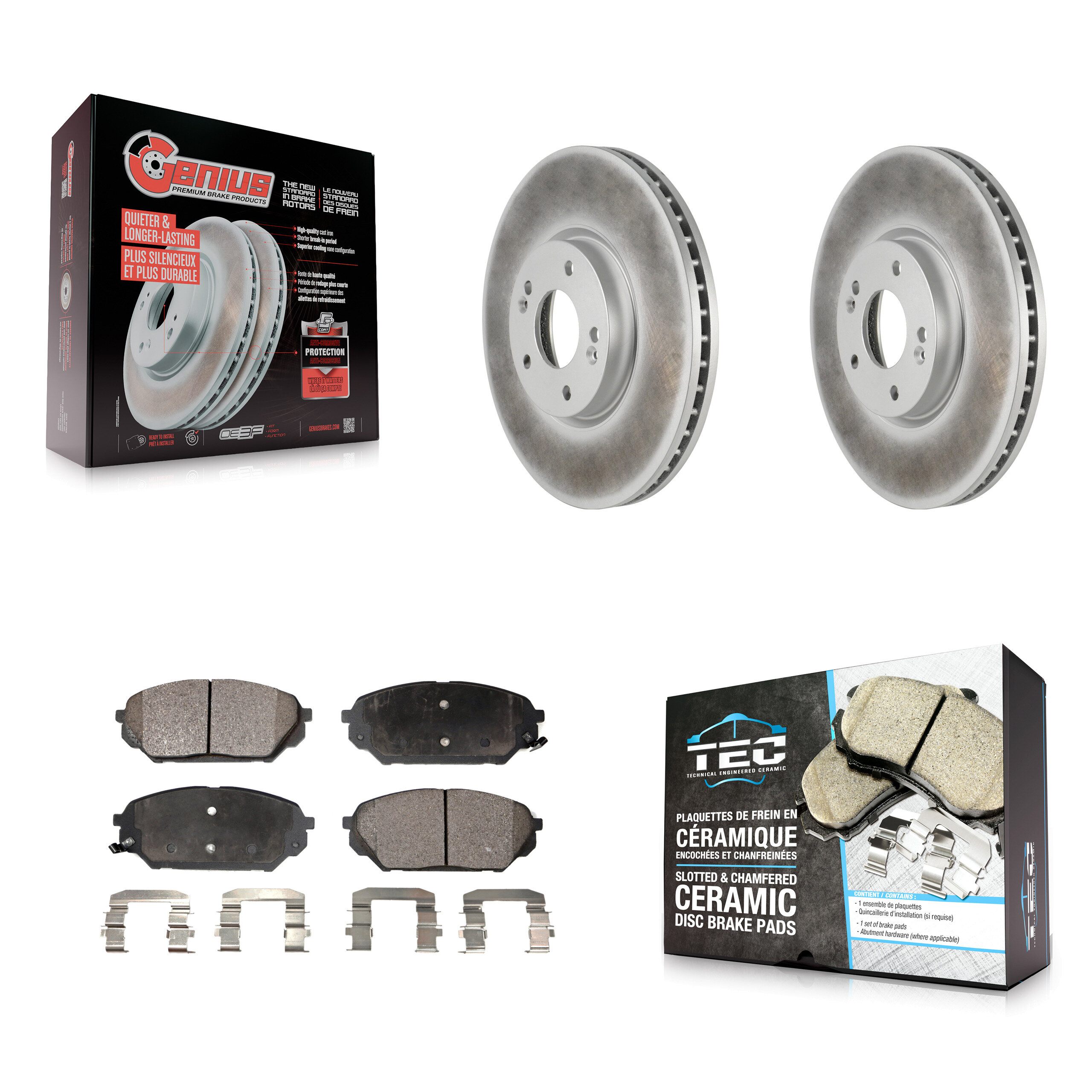Transit Auto - KGT-100422 - Front Disc Brake Kits
