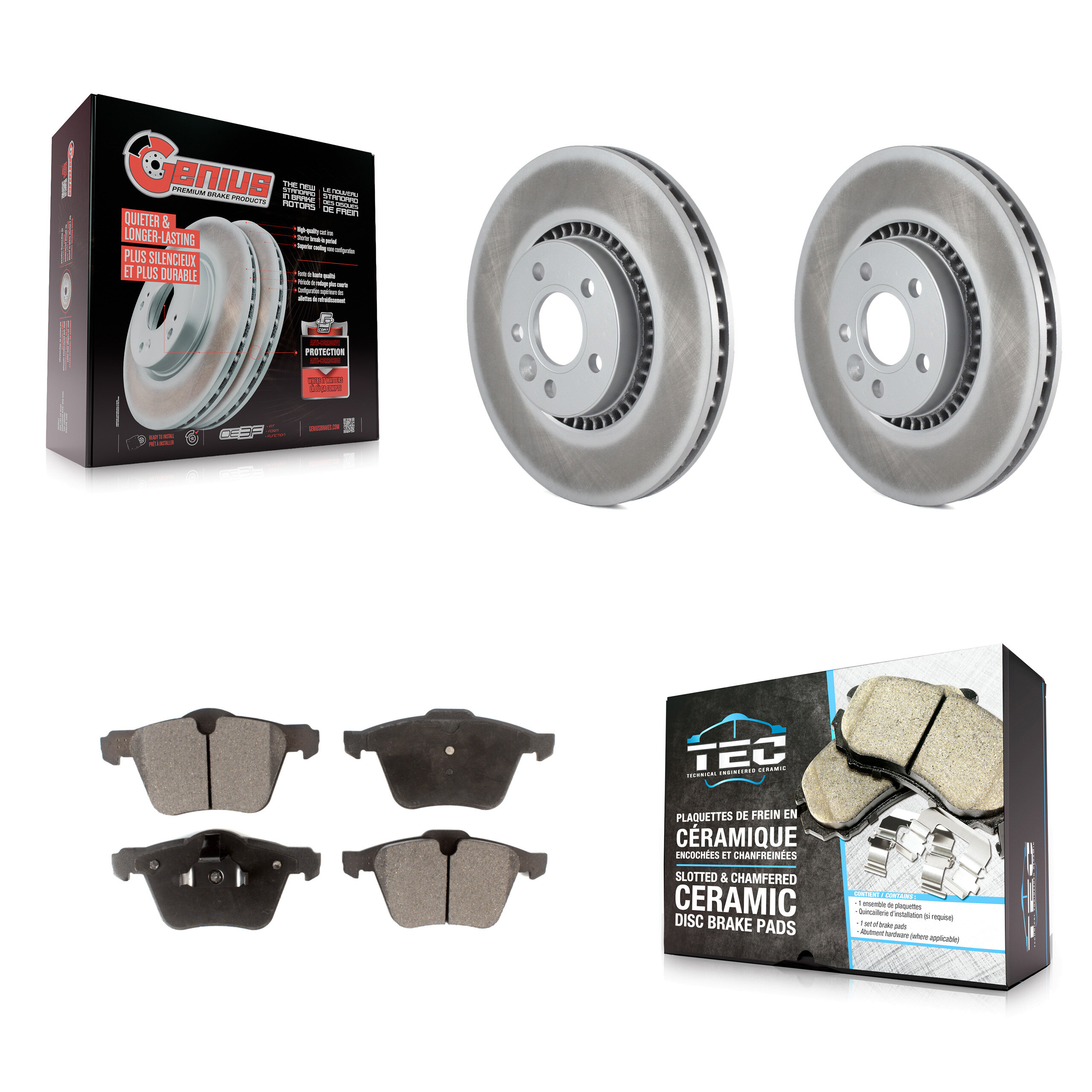 Transit Auto - KGT-100427 - Front Disc Brake Kits