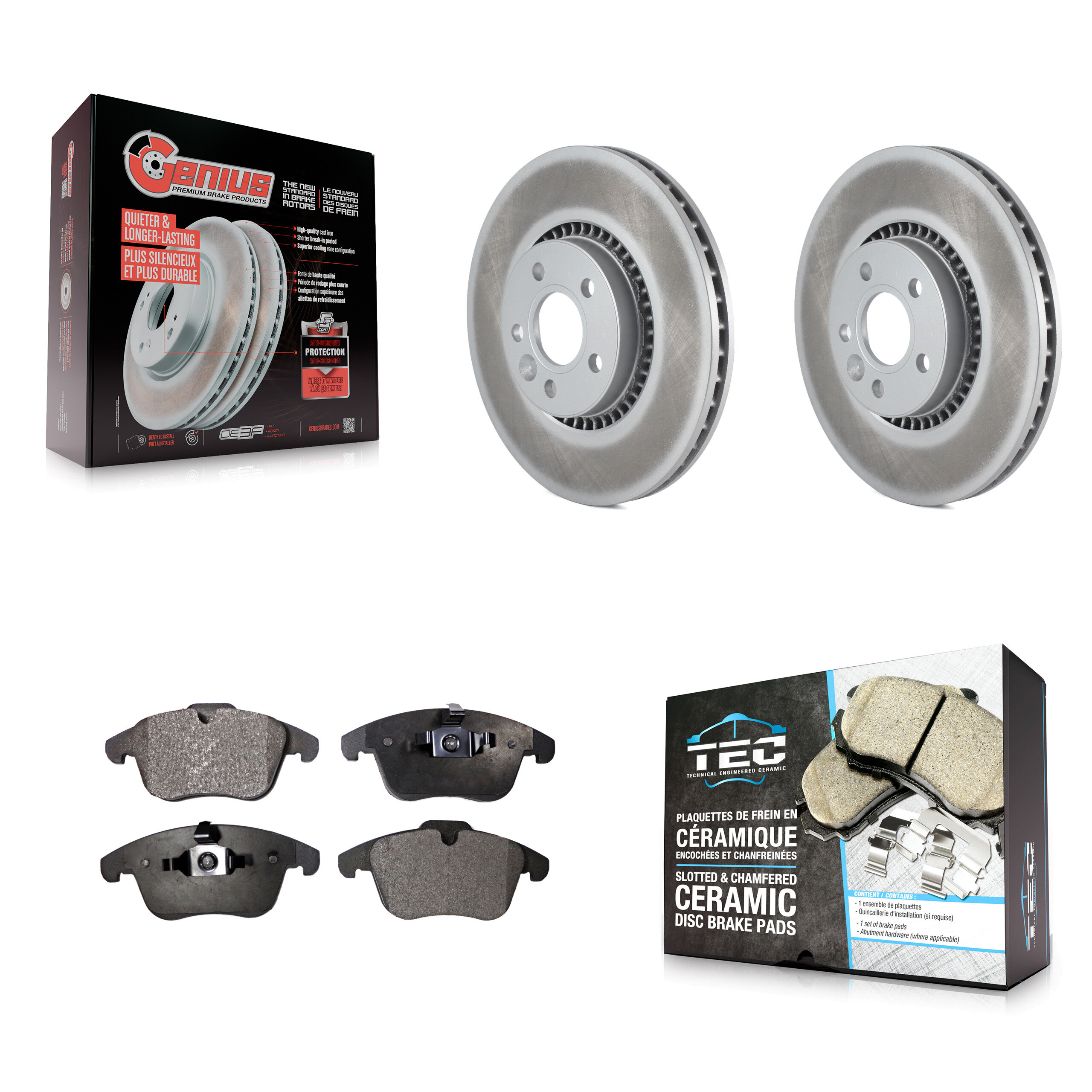 Transit Auto - KGT-100428 - Front Disc Brake Kits
