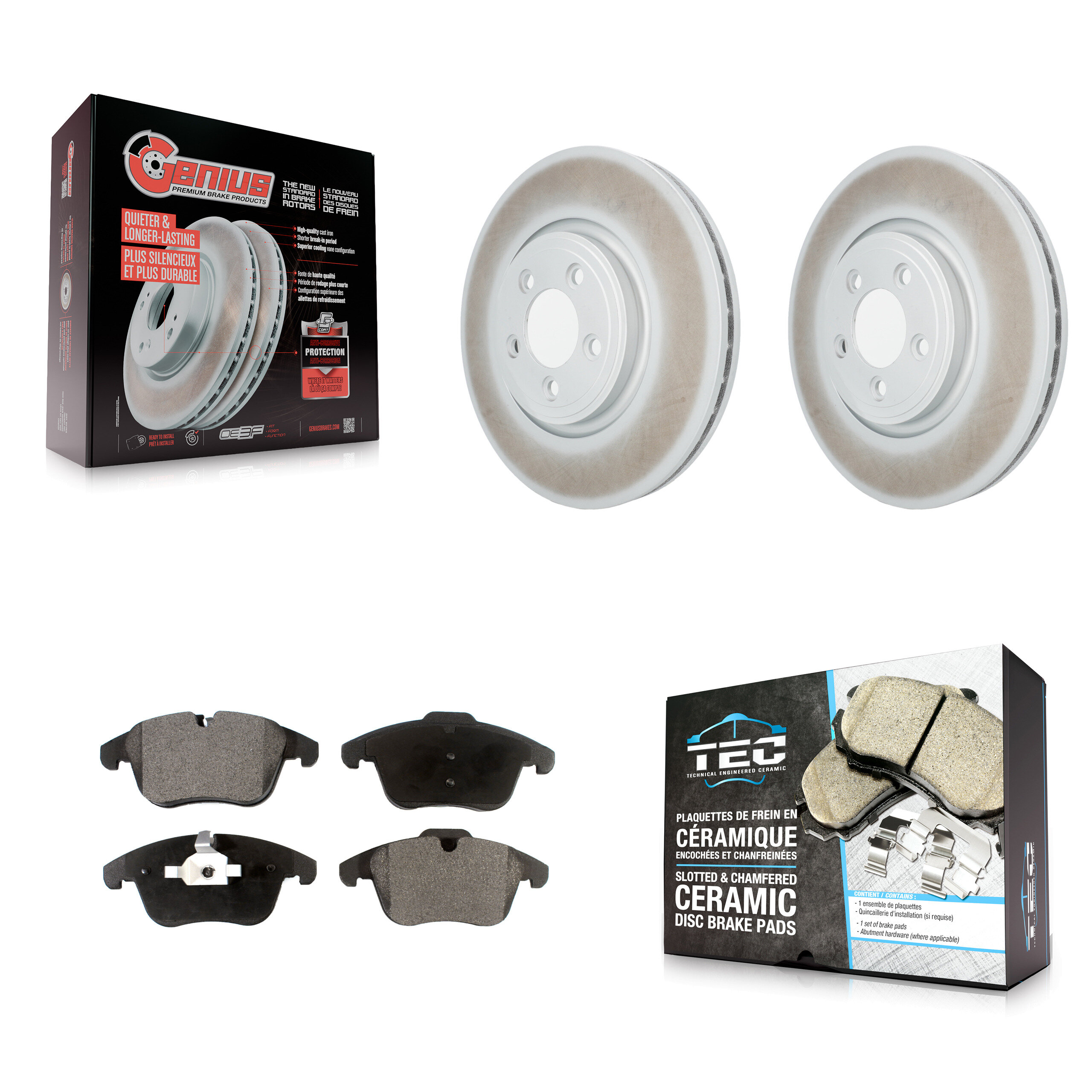 Transit Auto - KGT-100429 - Front Disc Brake Kits