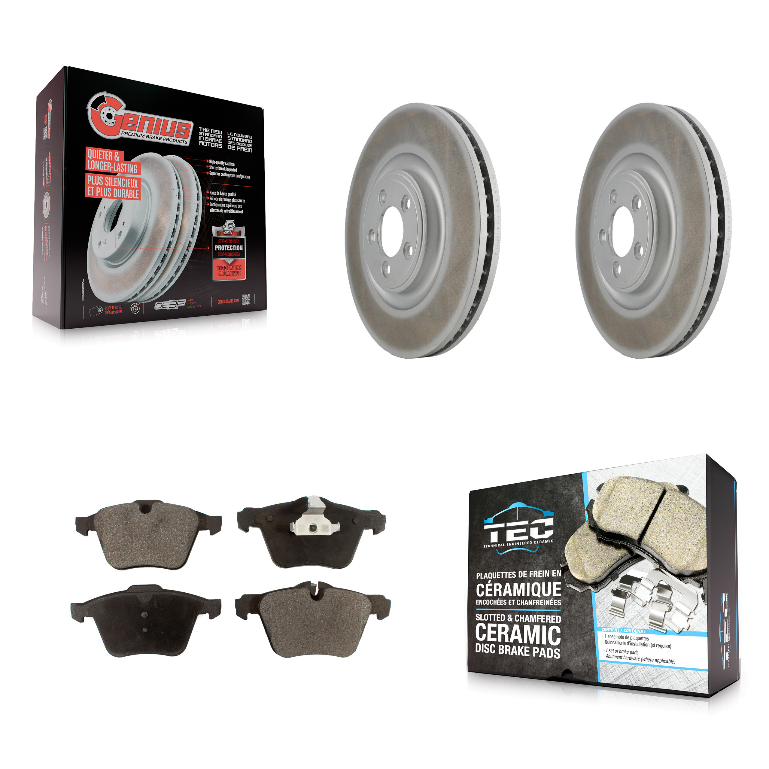Transit Auto - KGT-100430 - Front Disc Brake Kits