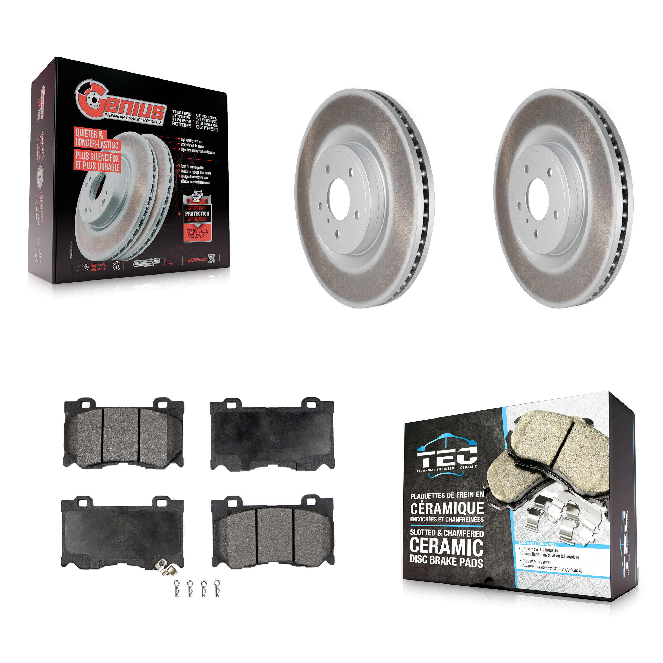 Transit Auto - KGT-100438 - Front Disc Brake Kits