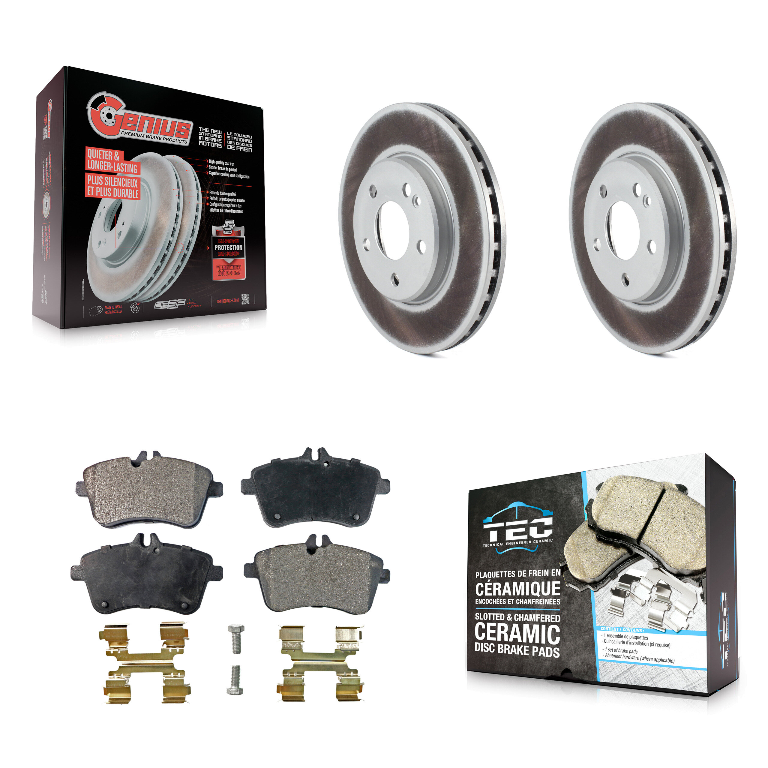 Transit Auto - KGT-100440 - Front Disc Brake Kits