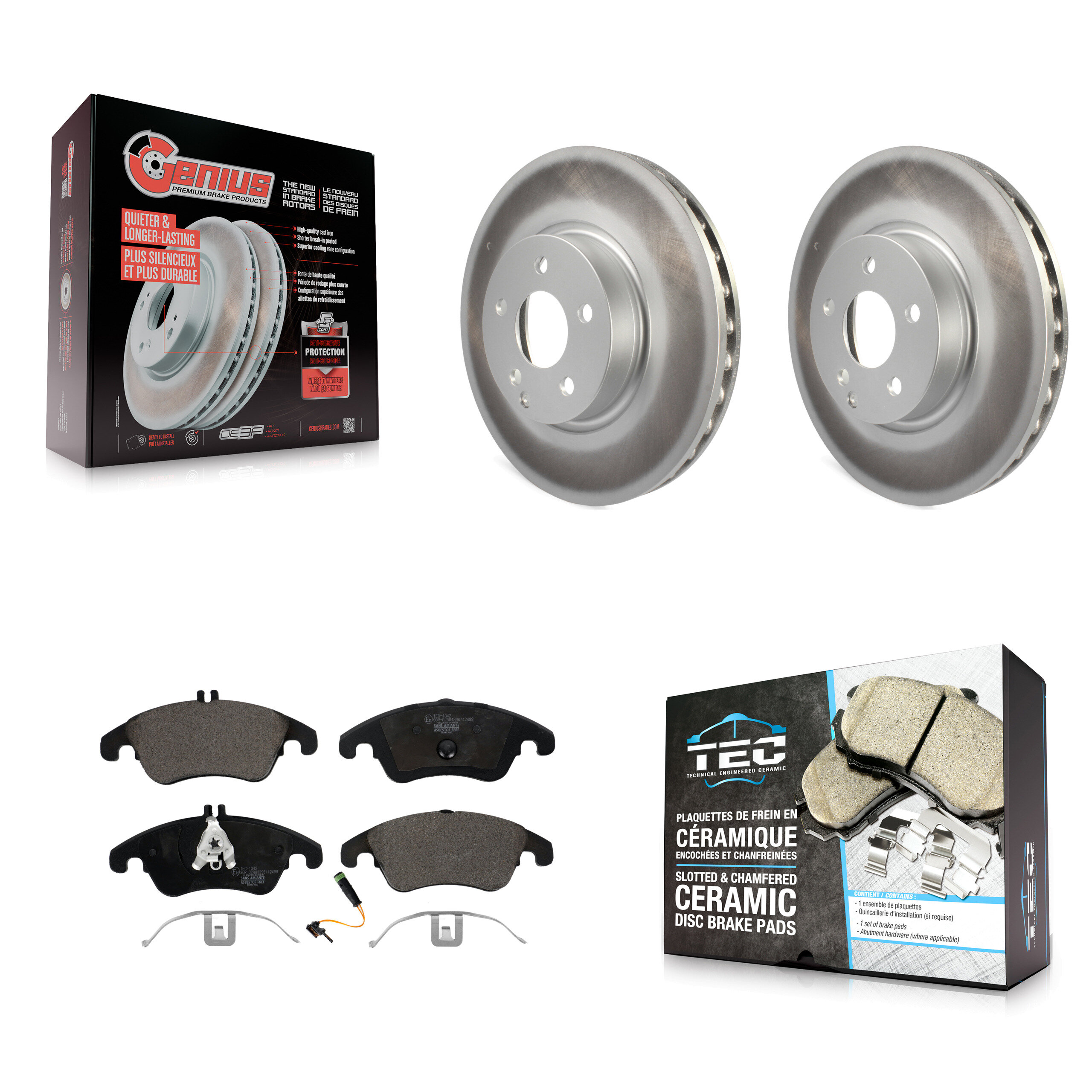 Transit Auto - KGT-100471 - Front Disc Brake Kits