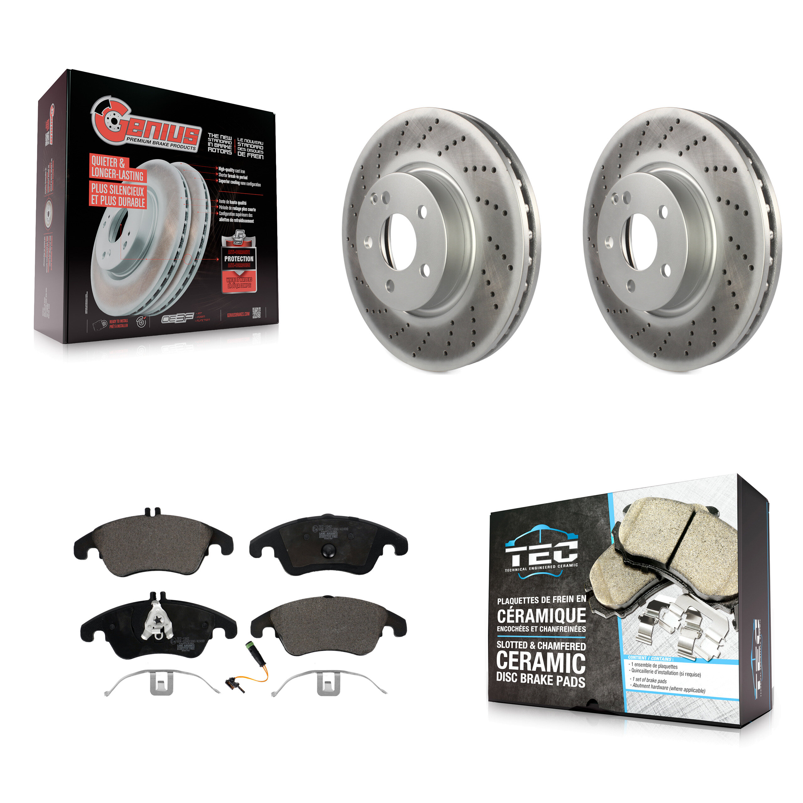 Transit Auto - KGT-100472 - Front Disc Brake Kits