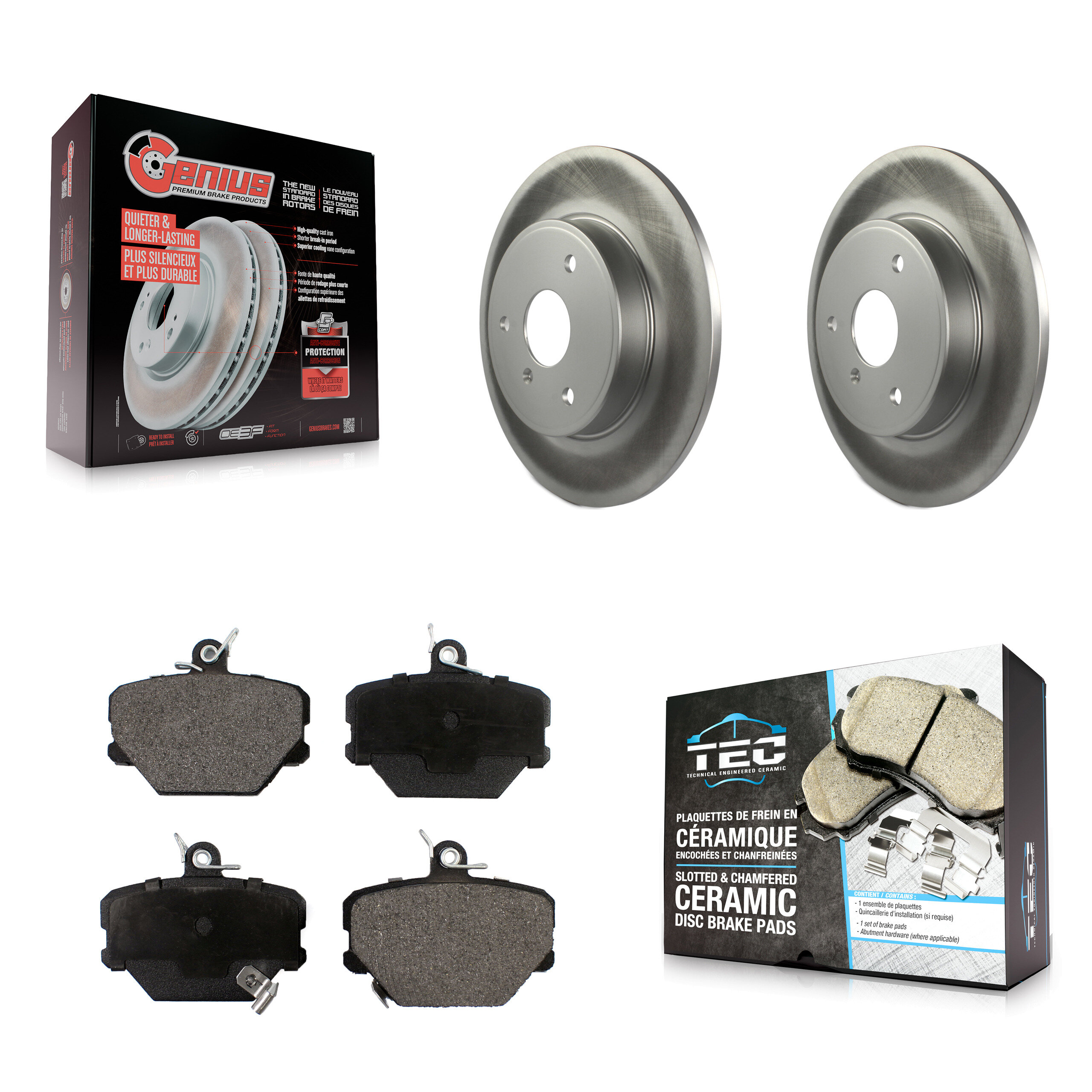 Transit Auto - KGT-100473 - Front Disc Brake Kits