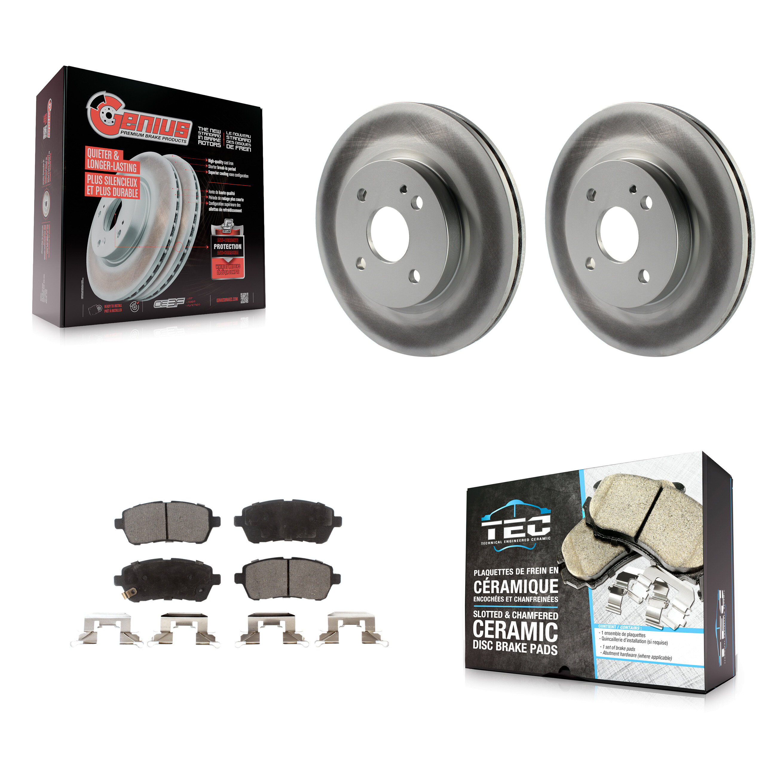 Transit Auto - KGT-100477 - Front Disc Brake Kits