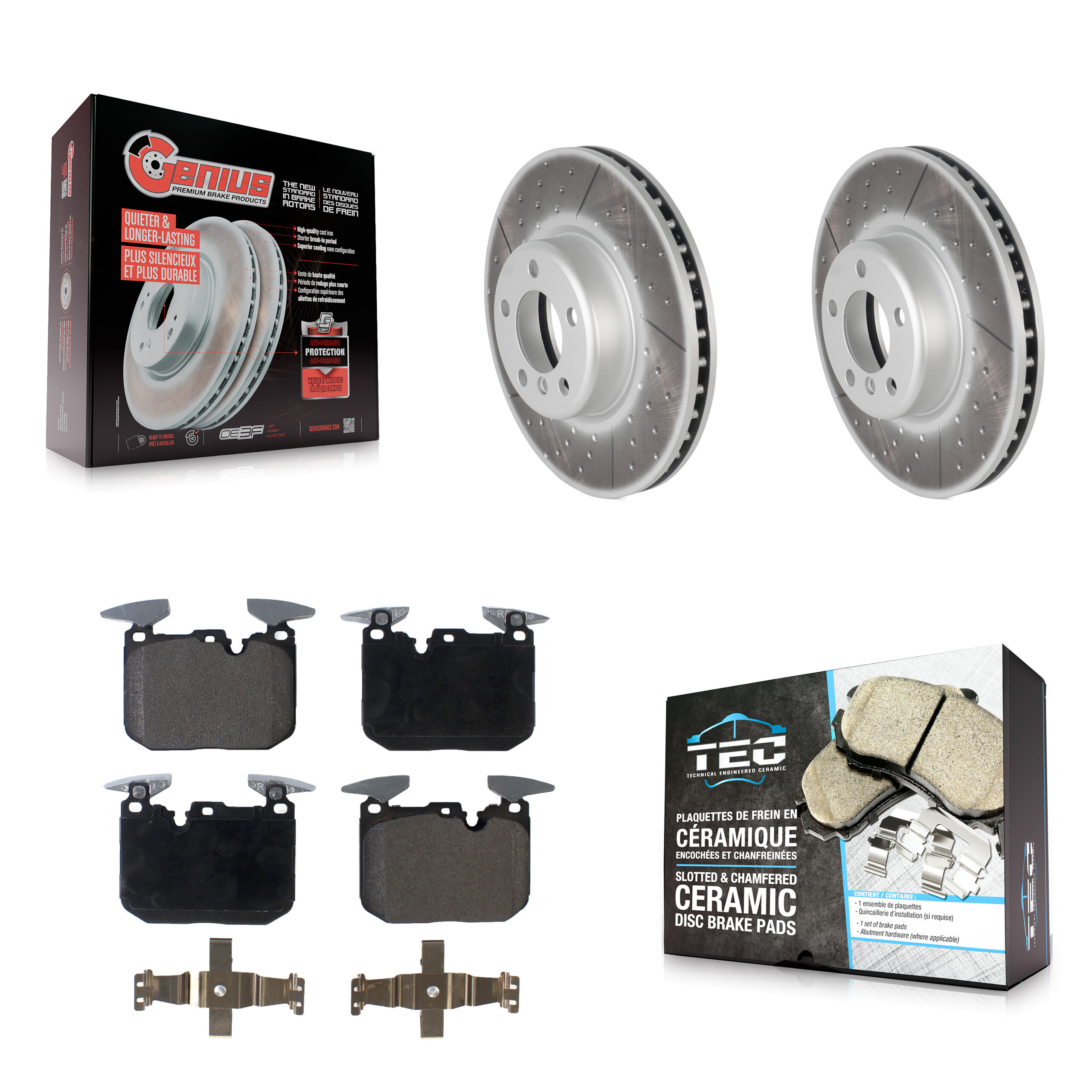 Transit Auto - KGT-100561 - Front Disc Brake Kits