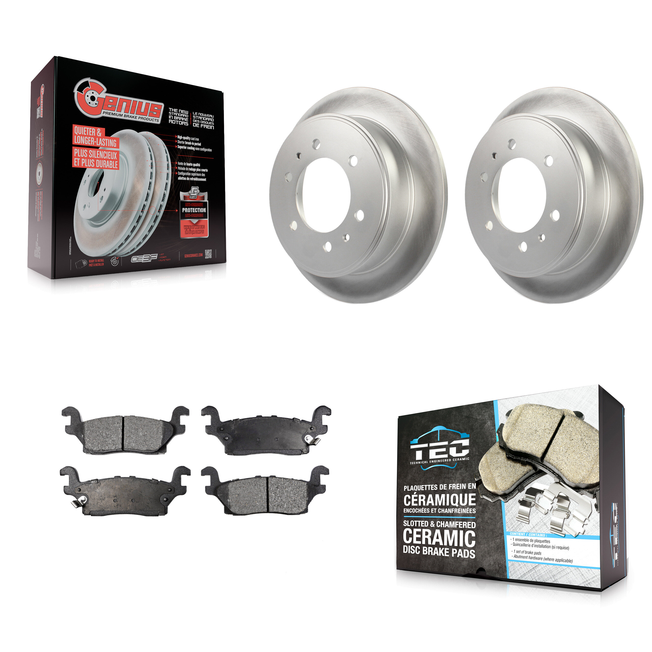 Transit Auto - KGT-101303 - Rear Disc Brake Kits