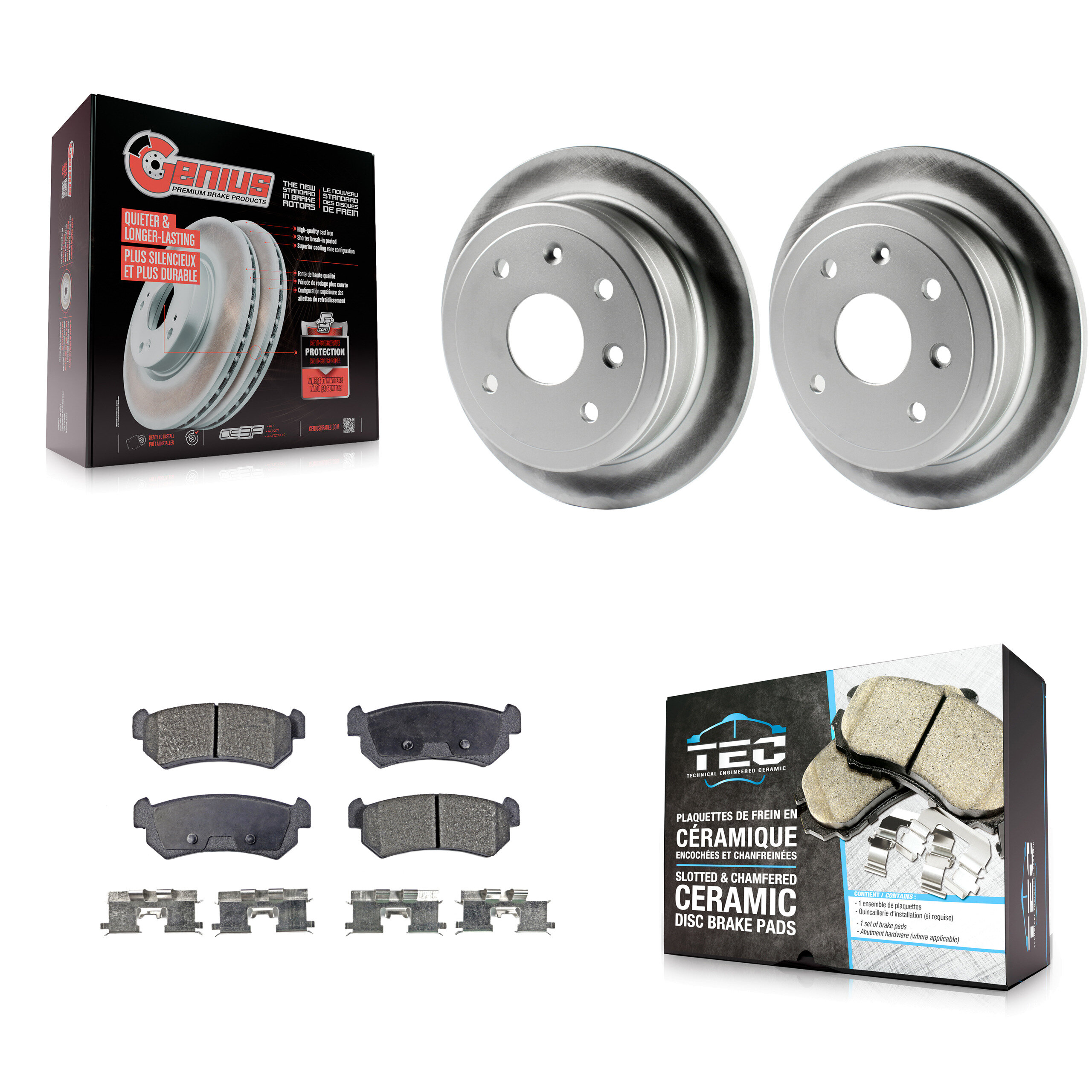 Transit Auto - KGT-101308 - Rear Disc Brake Kits