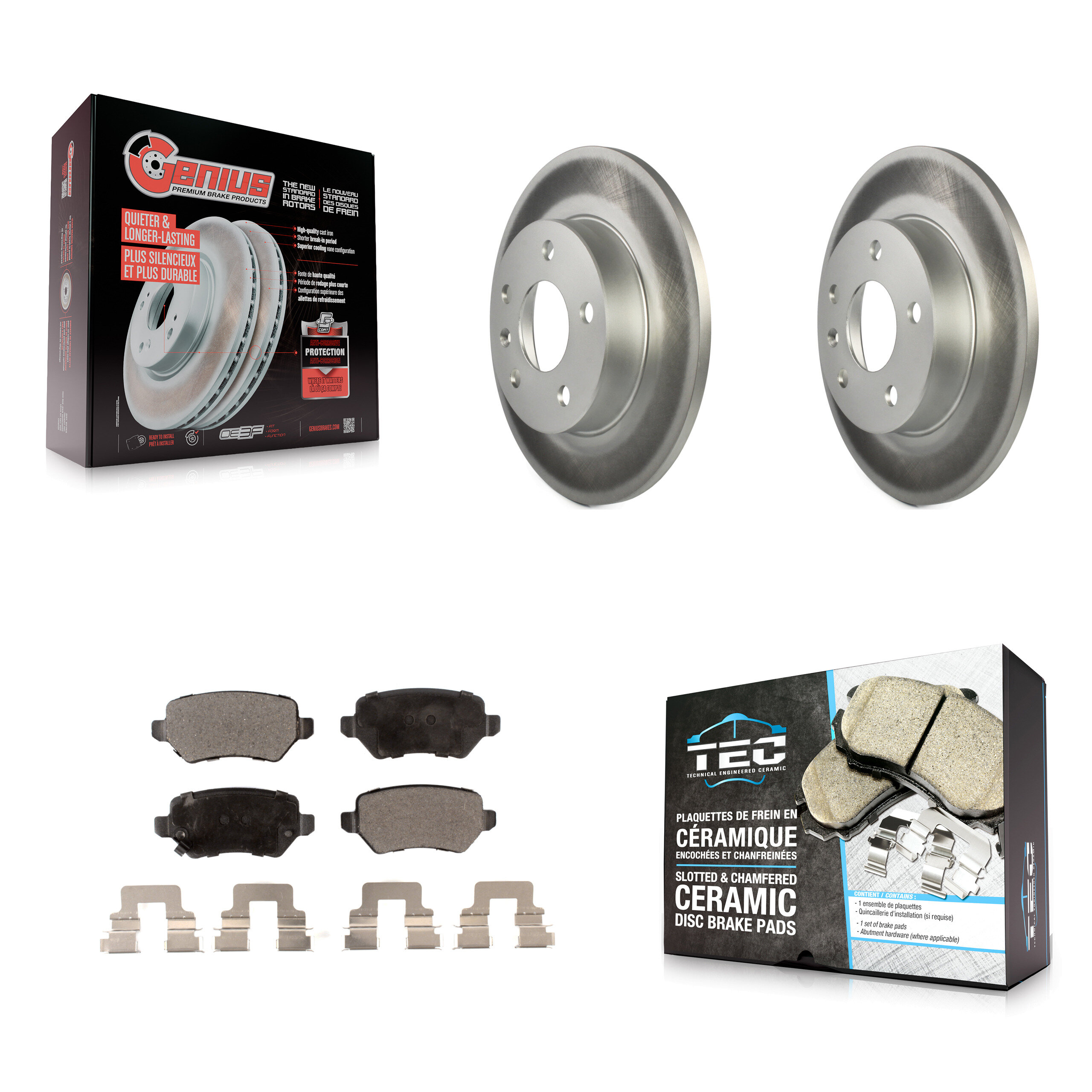 Transit Auto - KGT-101314 - Rear Disc Brake Kits