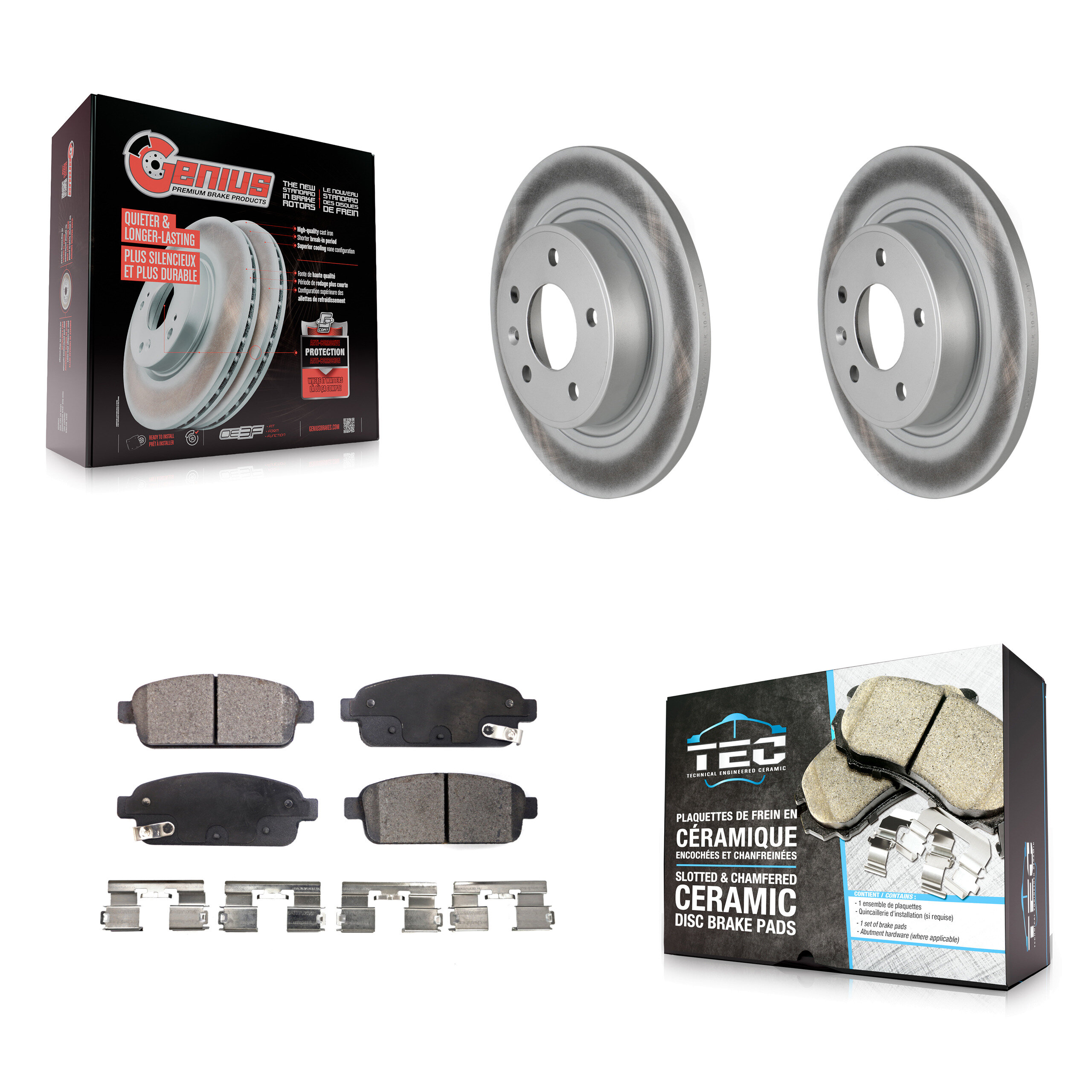 Transit Auto - KGT-101332 - Rear Disc Brake Kits