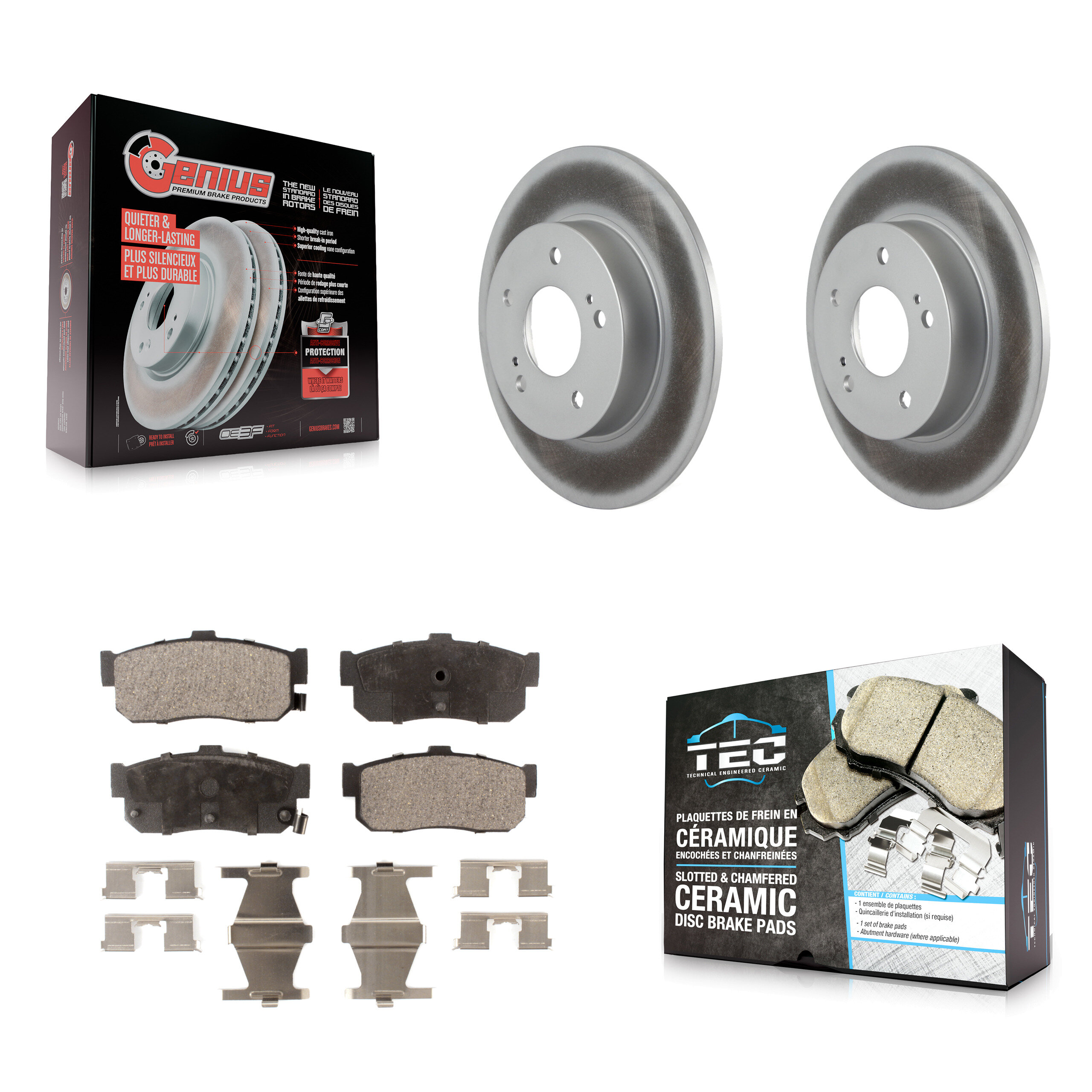 Transit Auto - KGT-101440 - Rear Disc Brake Kits