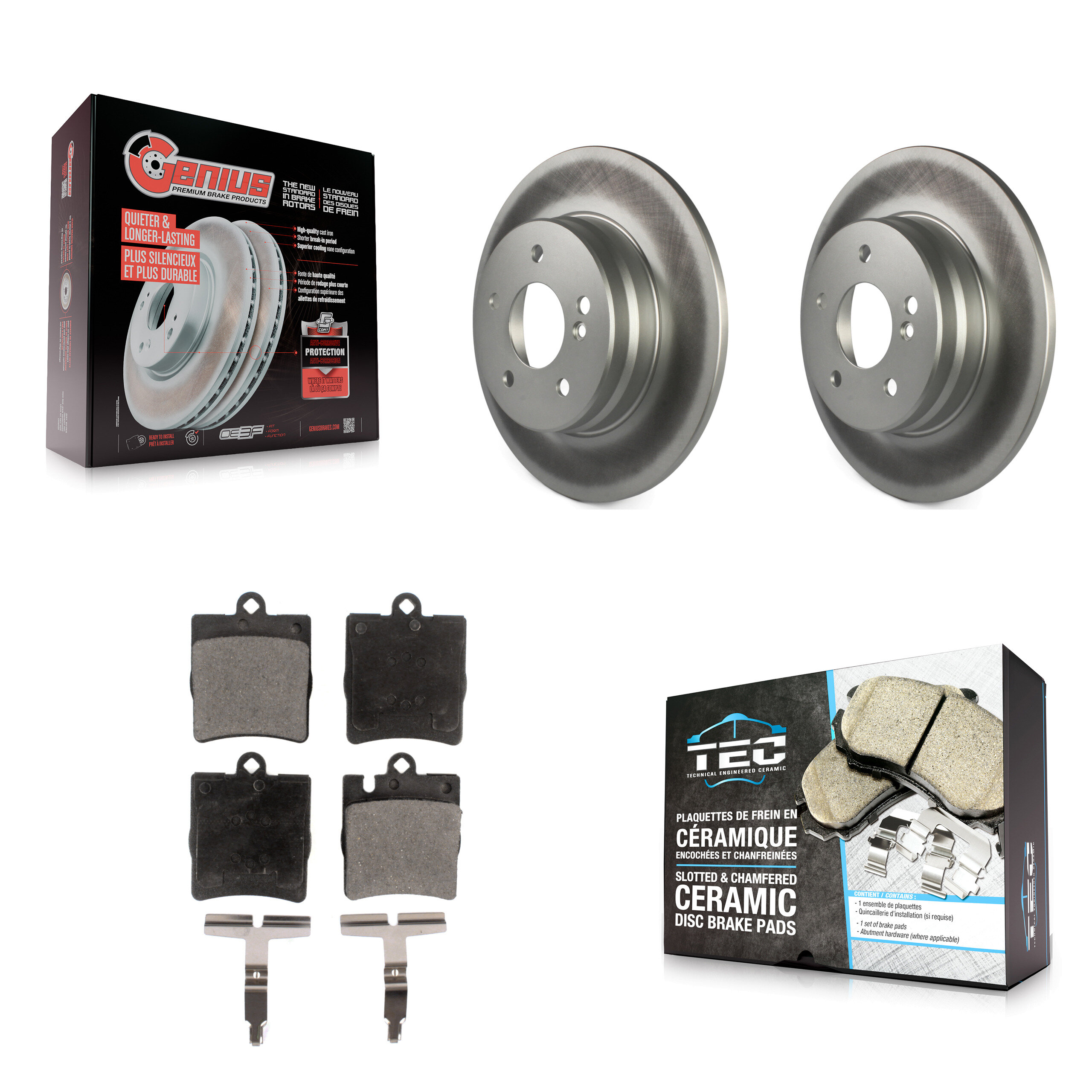 Transit Auto - KGT-101448 - Rear Disc Brake Kits