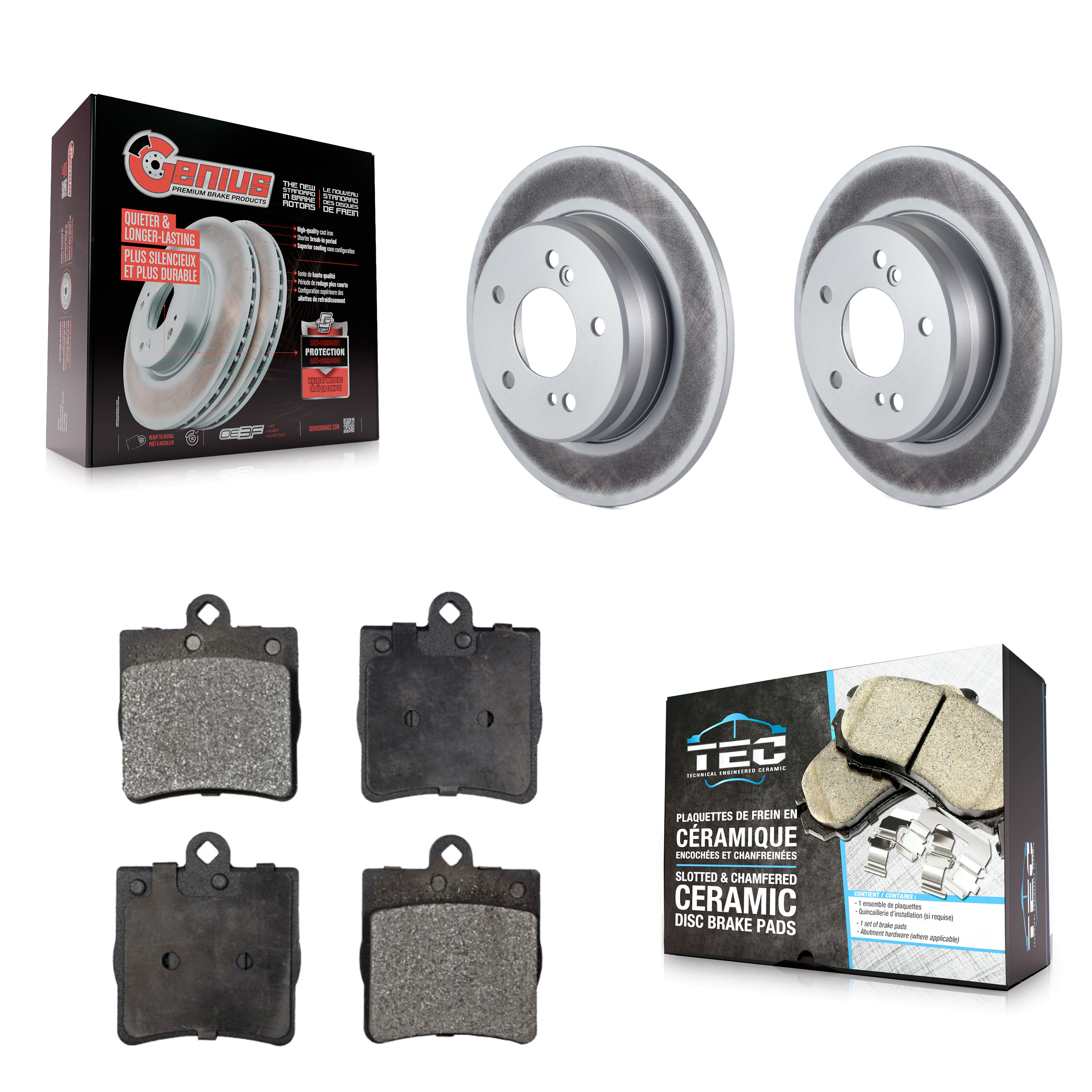 Transit Auto - KGT-101449 - Rear Disc Brake Kits