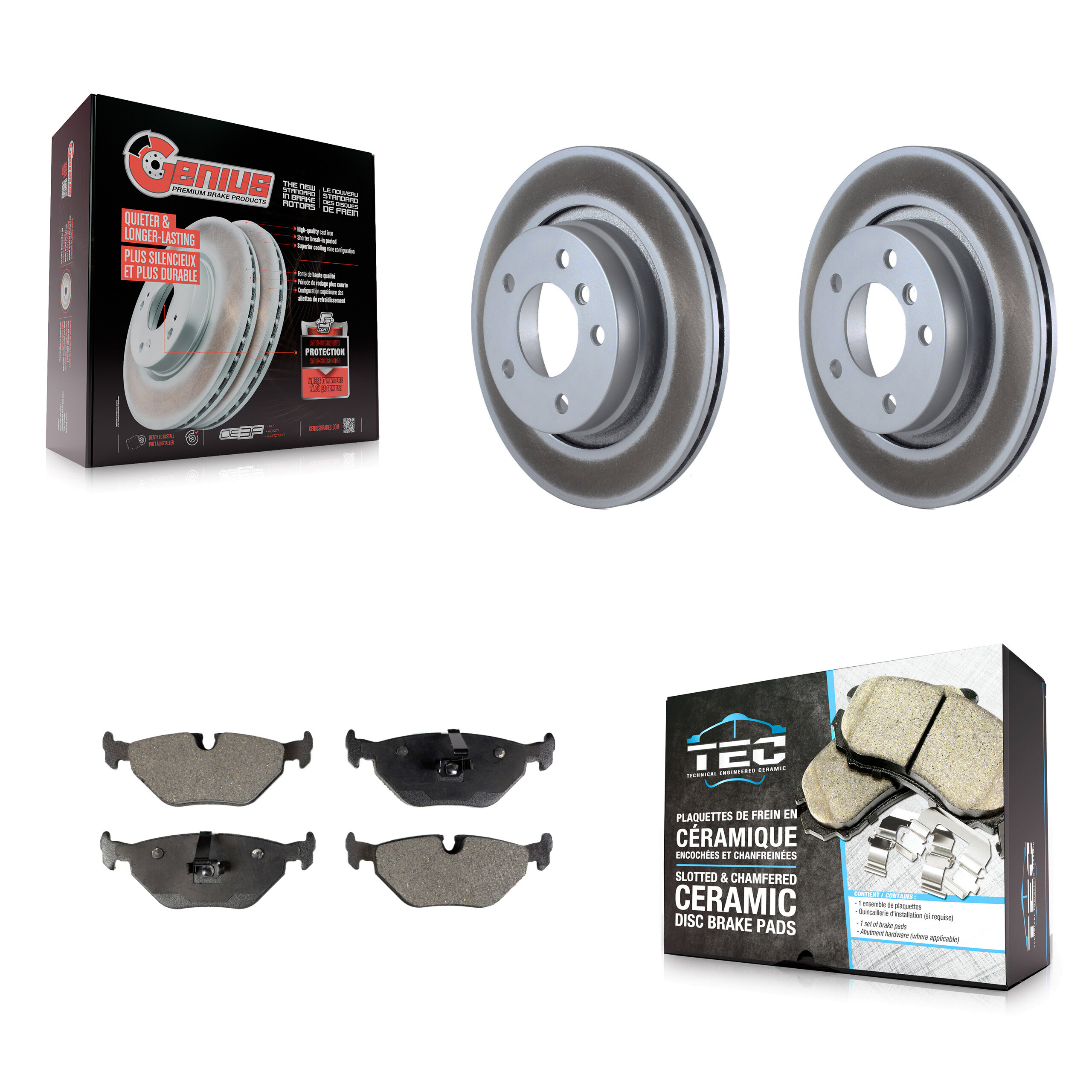 Transit Auto - KGT-101477 - Rear Disc Brake Kits