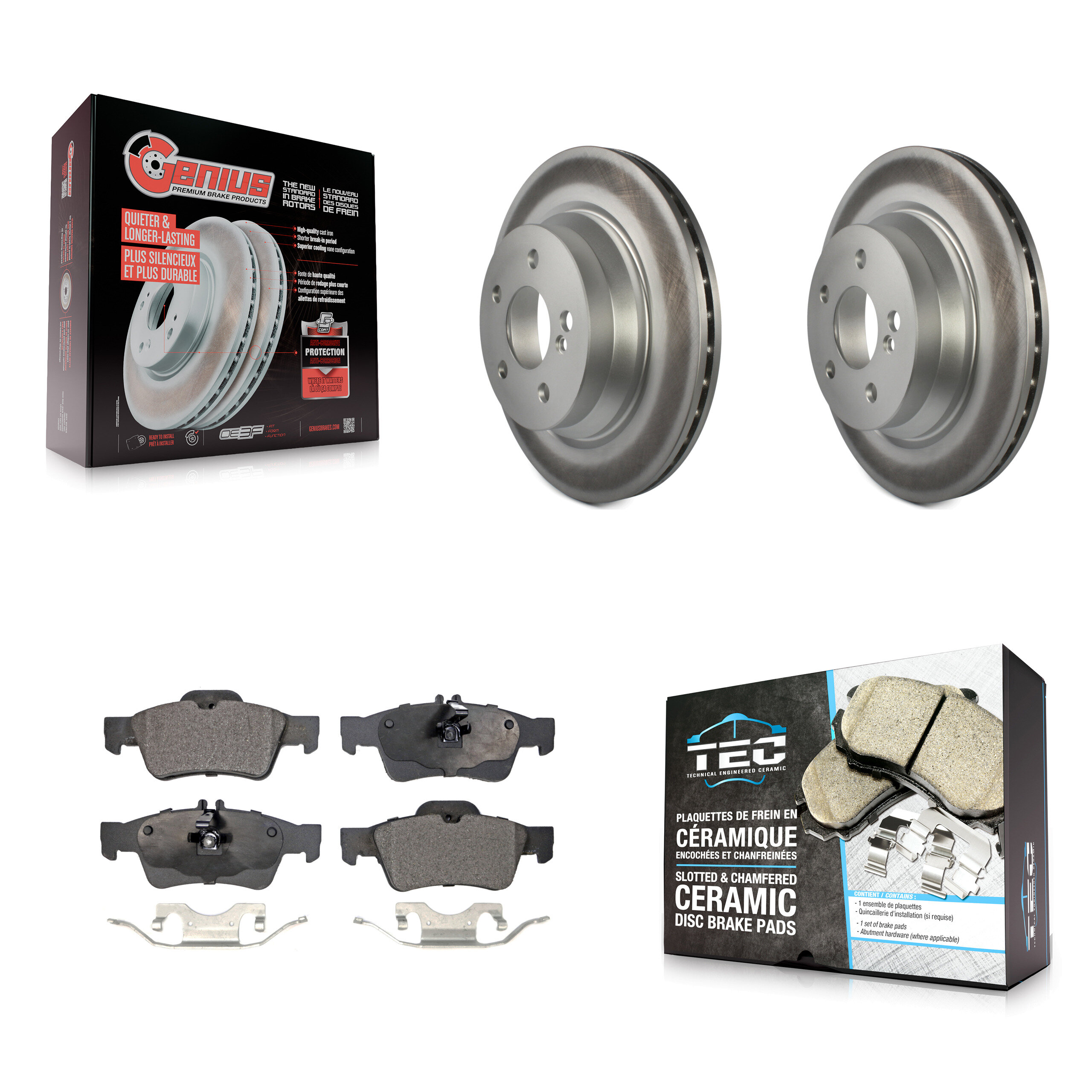 Transit Auto - KGT-101495 - Rear Disc Brake Kits
