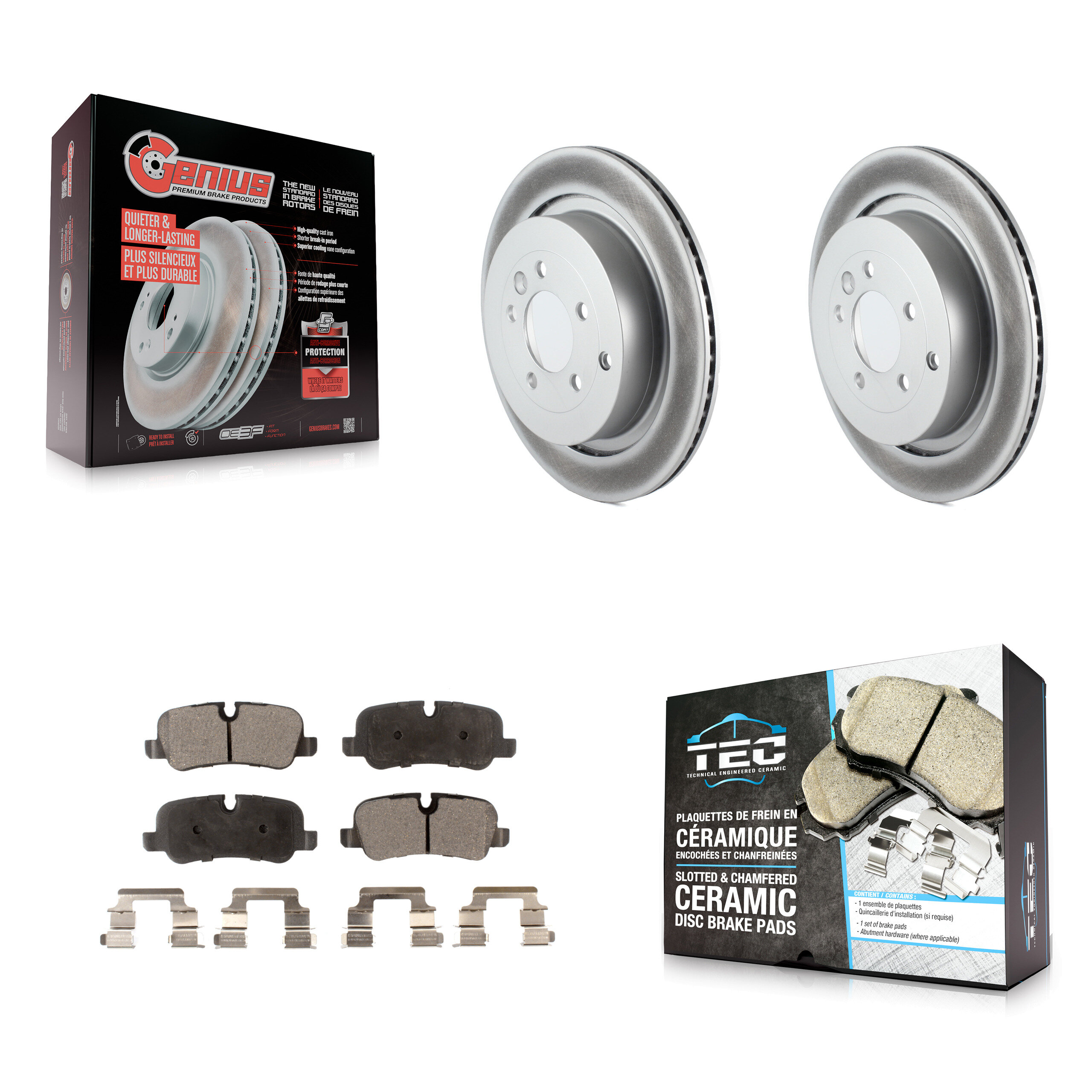 Transit Auto - KGT-101511 - Rear Disc Brake Kits