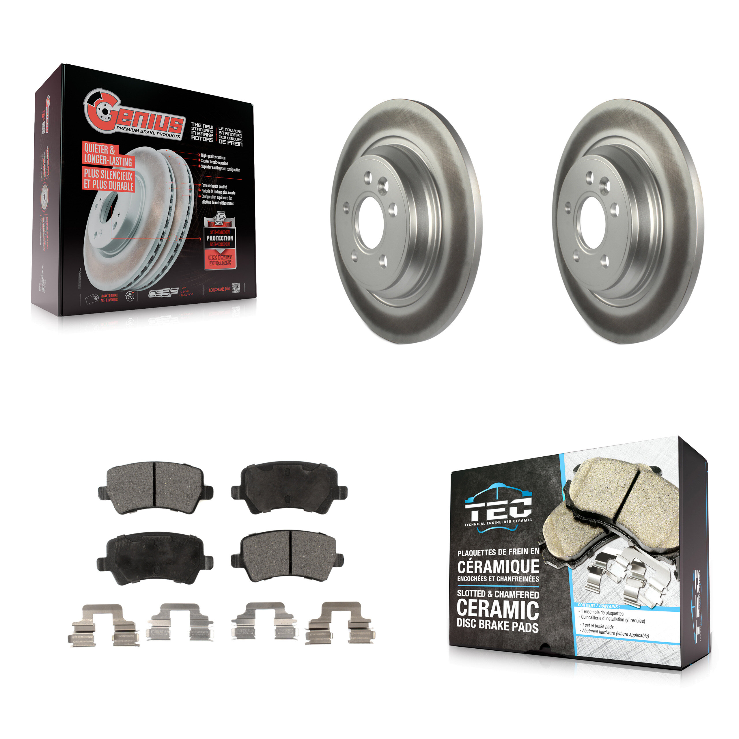Transit Auto - KGT-101573 - Rear Disc Brake Kits