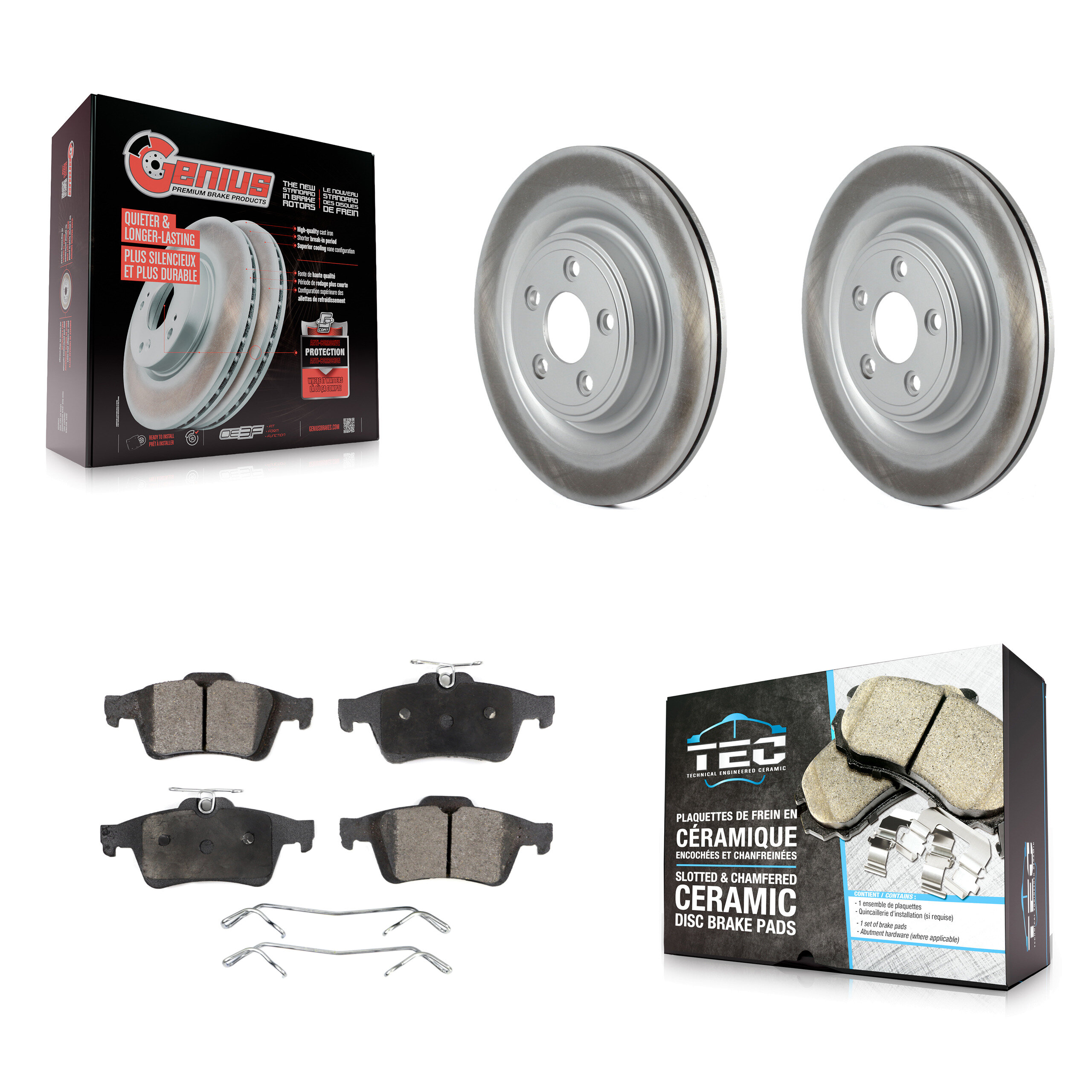 Transit Auto - KGT-101583 - Rear Disc Brake Kits