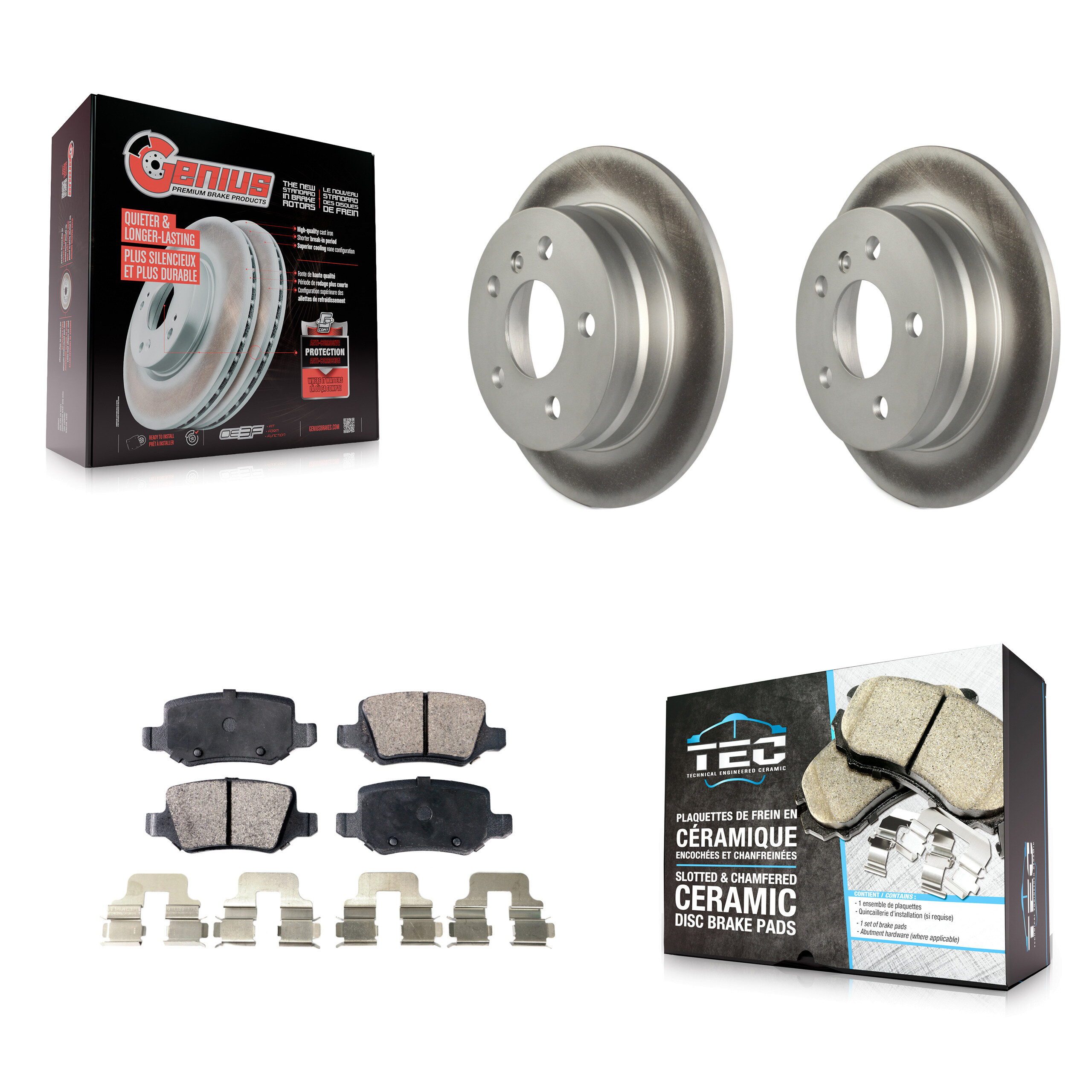 Transit Auto - KGT-101586 - Rear Disc Brake Kits