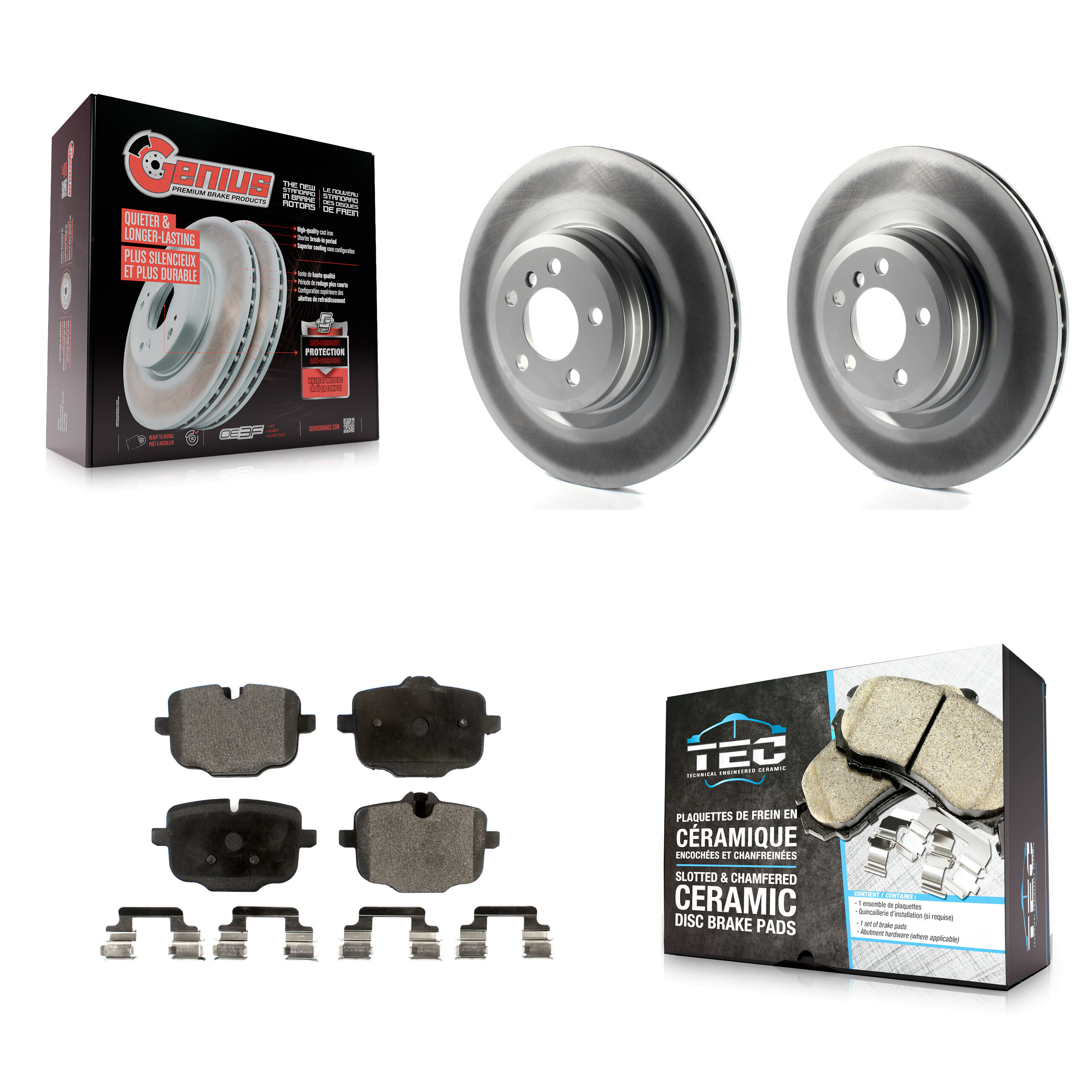 Transit Auto - KGT-101614 - Rear Disc Brake Kits