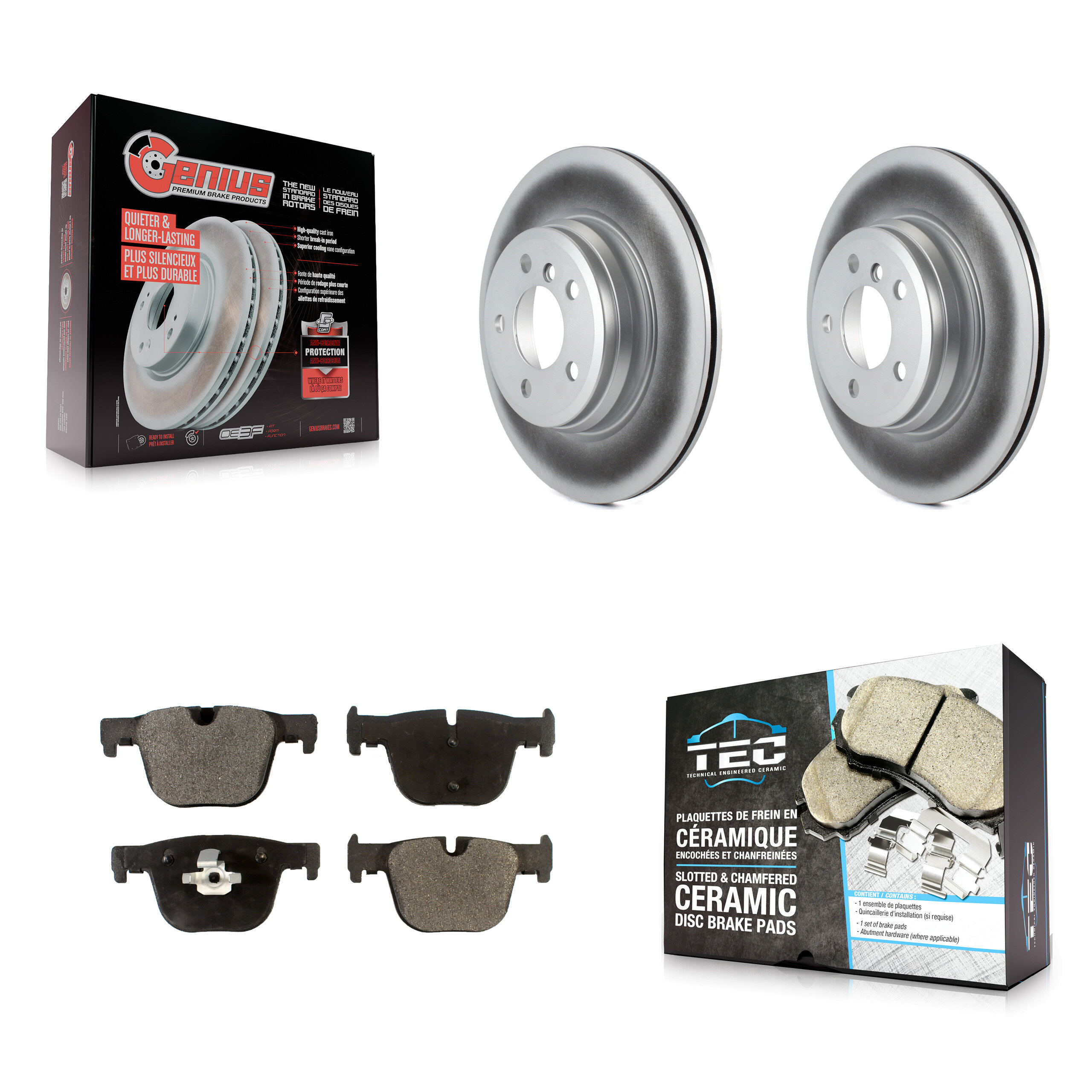 Transit Auto - KGT-101653 - Rear Disc Brake Kits