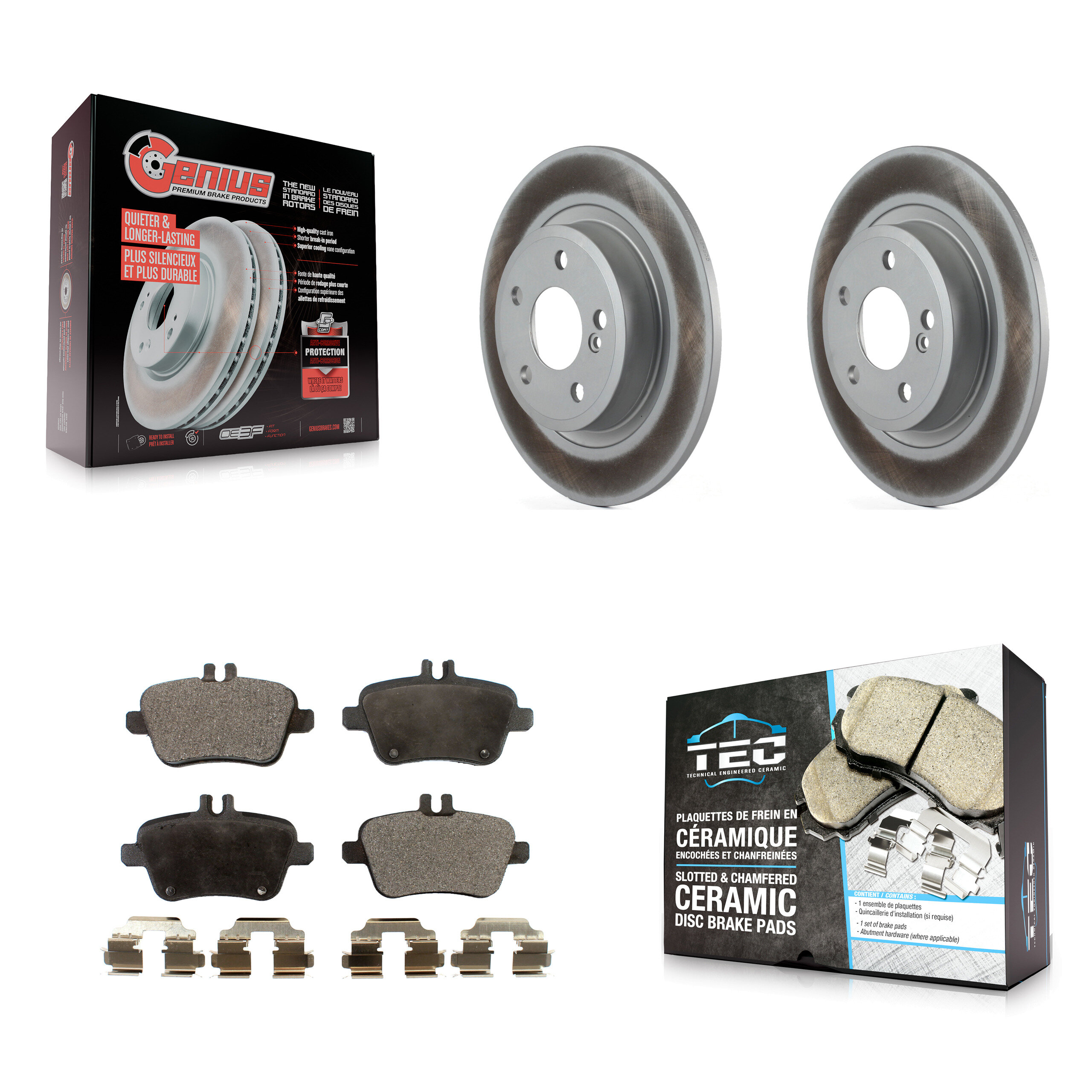 Transit Auto - KGT-101656 - Rear Disc Brake Kits