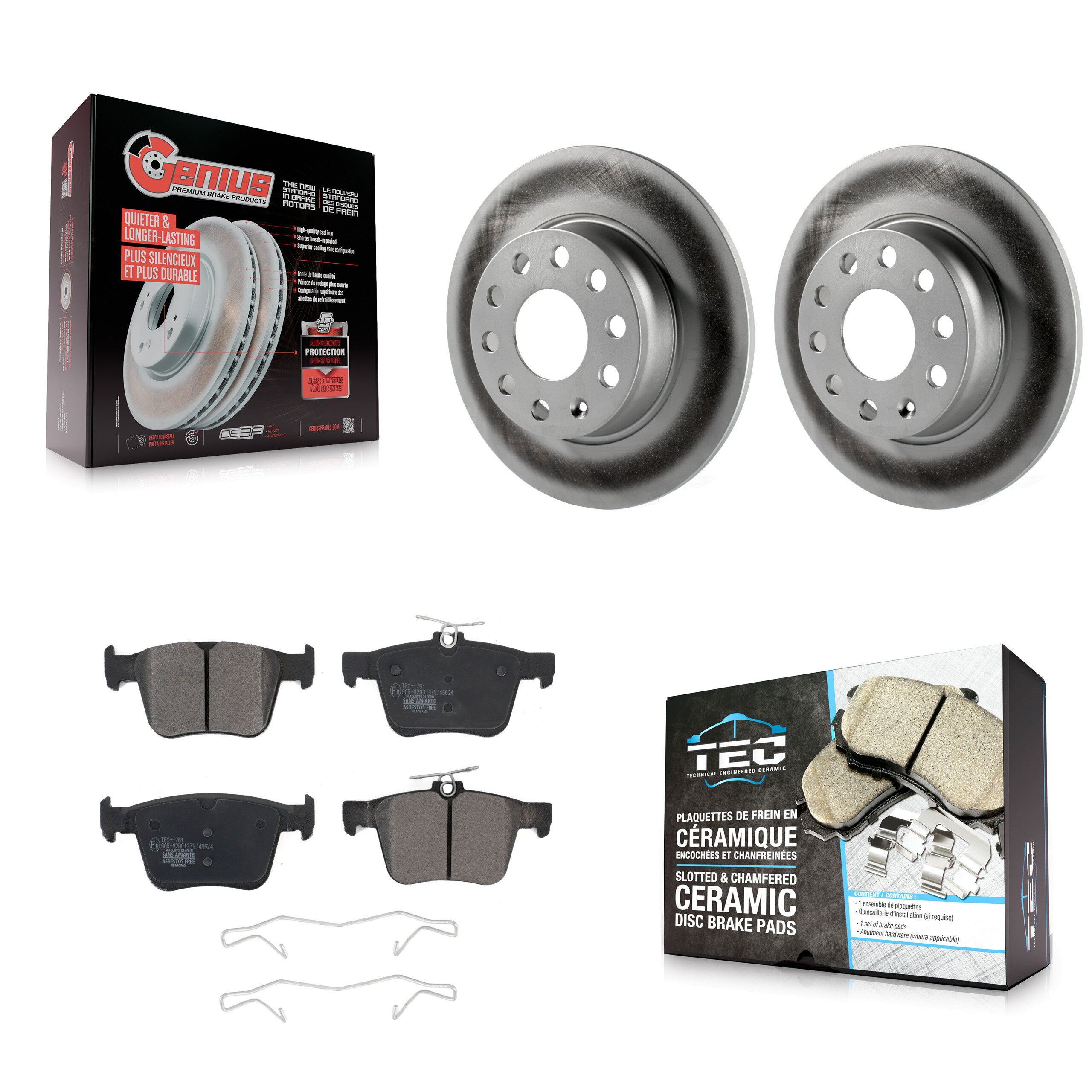 Transit Auto - KGT-101937 - Rear Disc Brake Kits