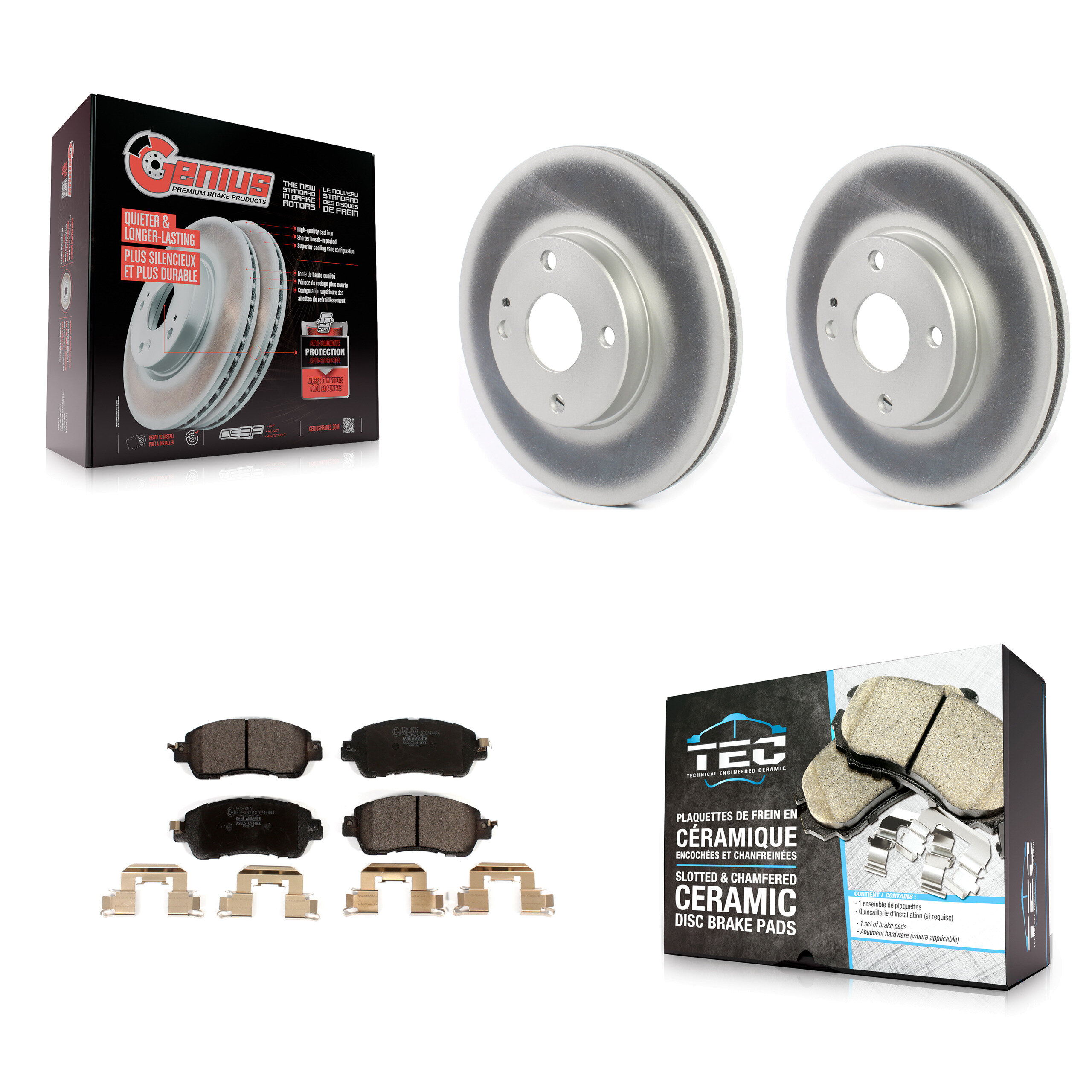 Transit Auto - KGT-102085 - Front Disc Brake Kits