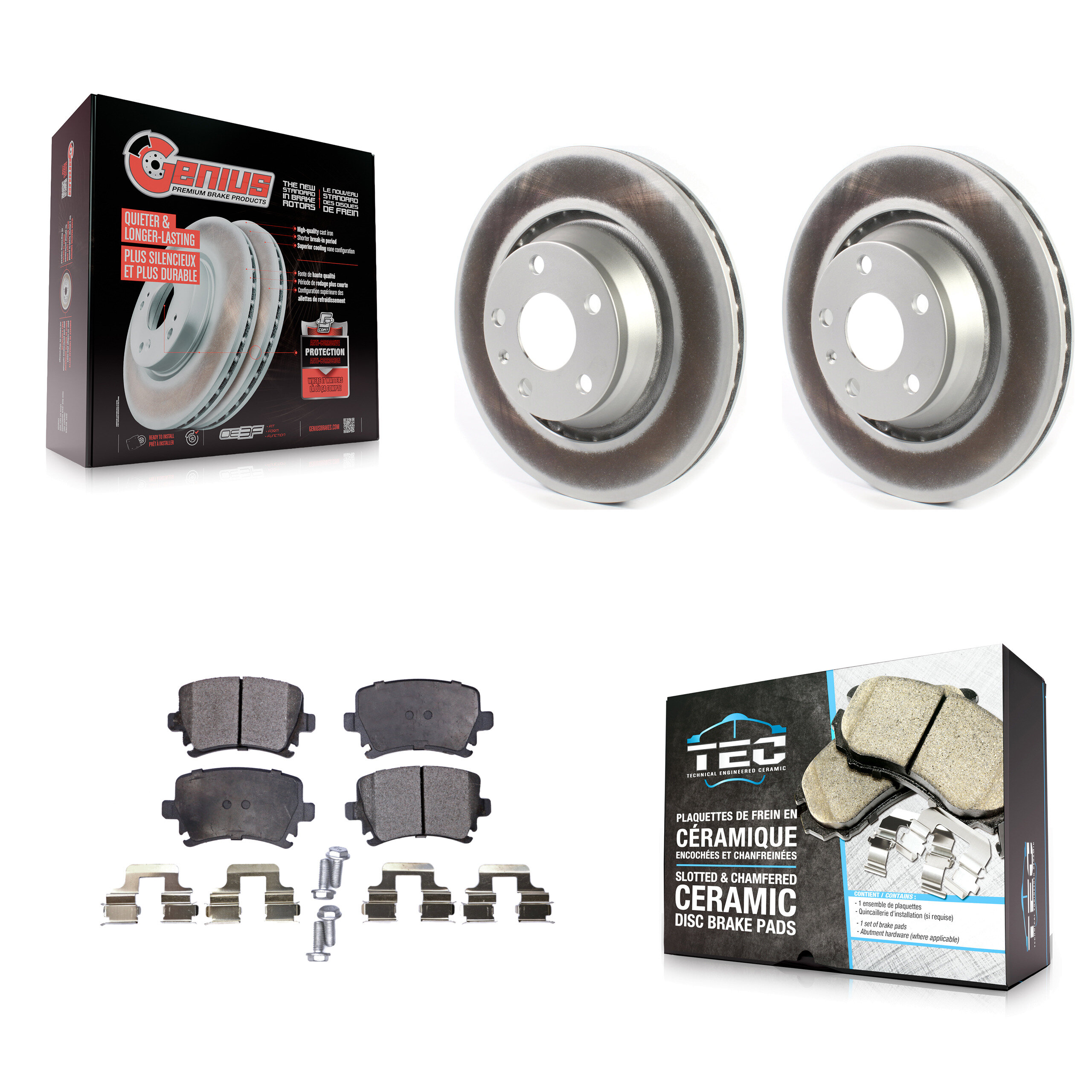 Transit Auto - KGT-102210 - Rear Disc Brake Kits