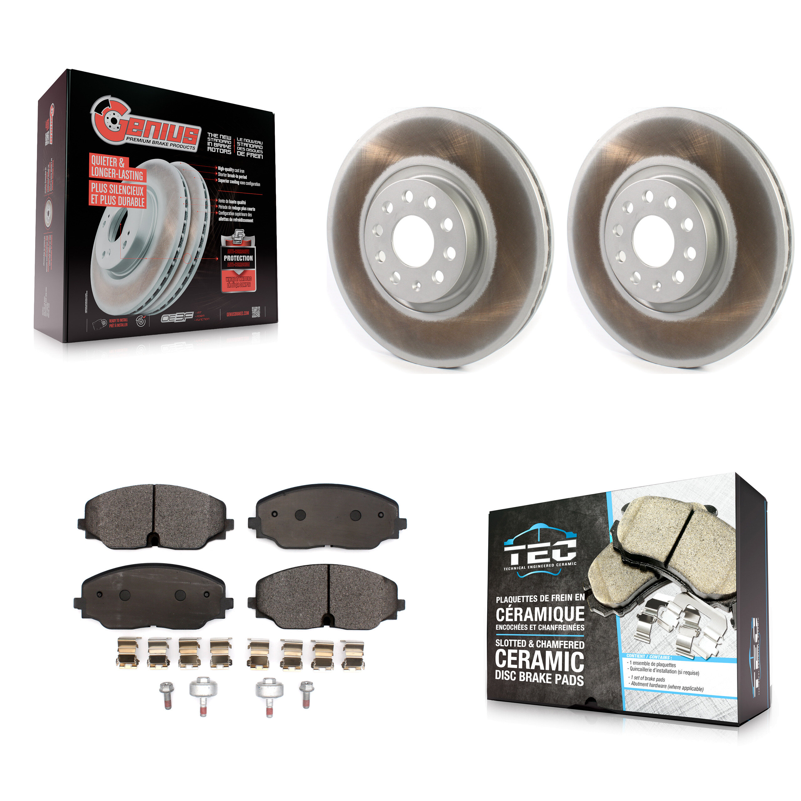 Transit Auto - KGT-102257 - Front Disc Brake Kits