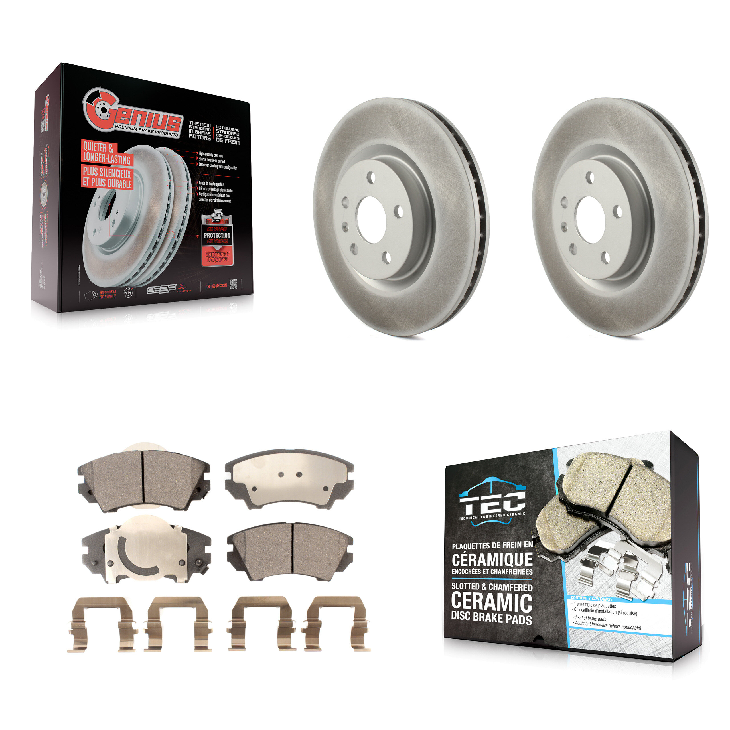 Transit Auto - KGT-102454 - Front Disc Brake Kits