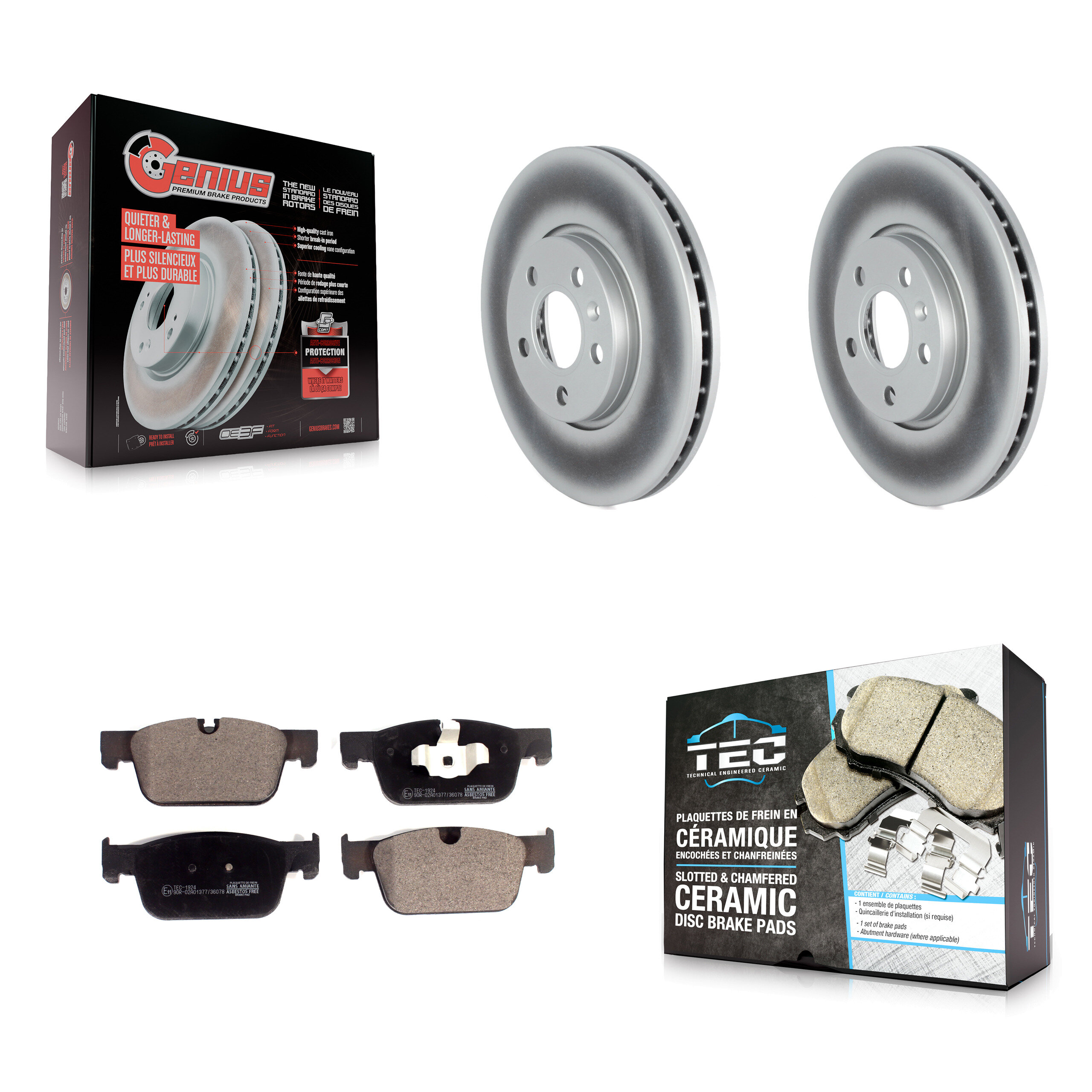 Transit Auto - KGT-102597 - Front Disc Brake Kits