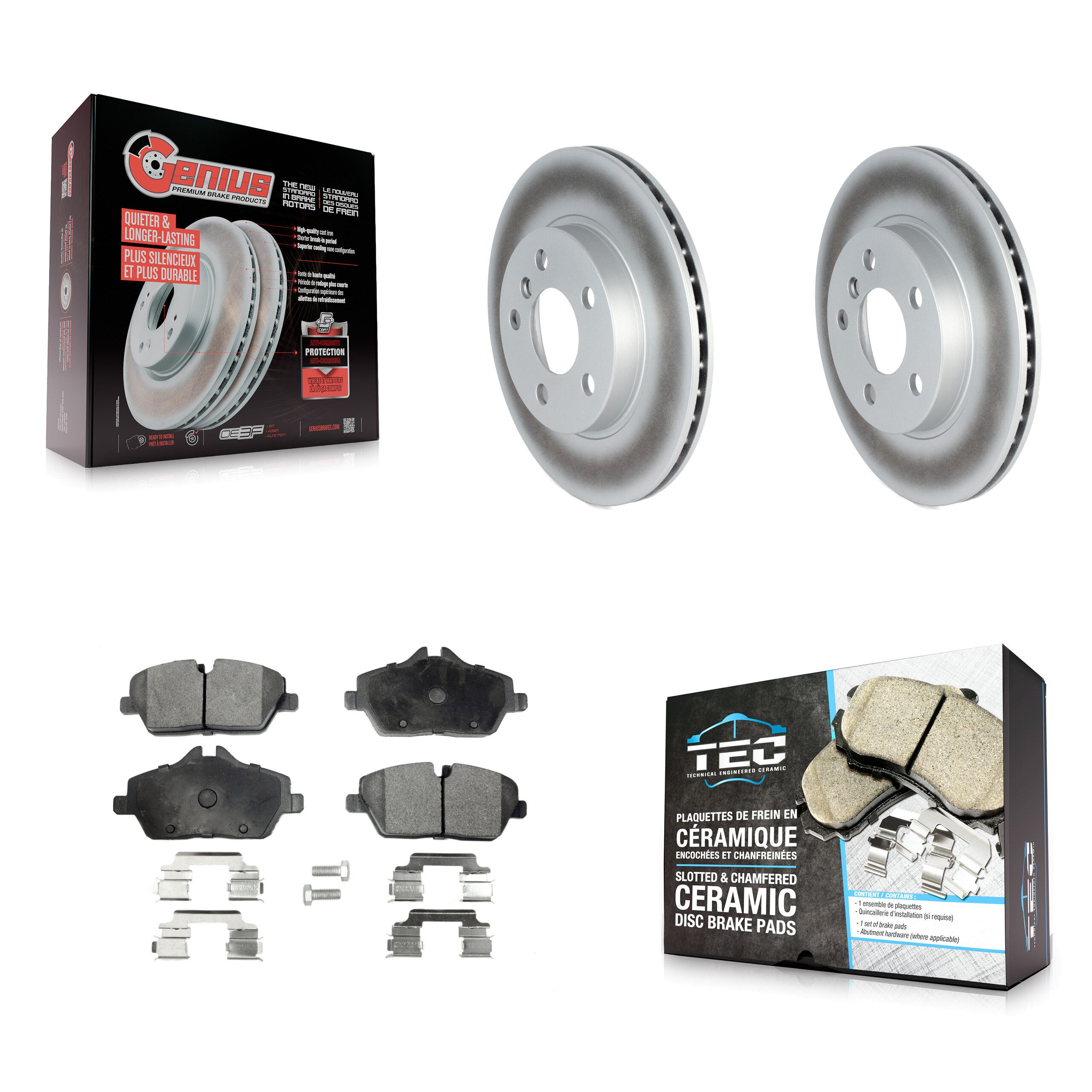 Transit Auto - KGT-102604 - Front Disc Brake Kits