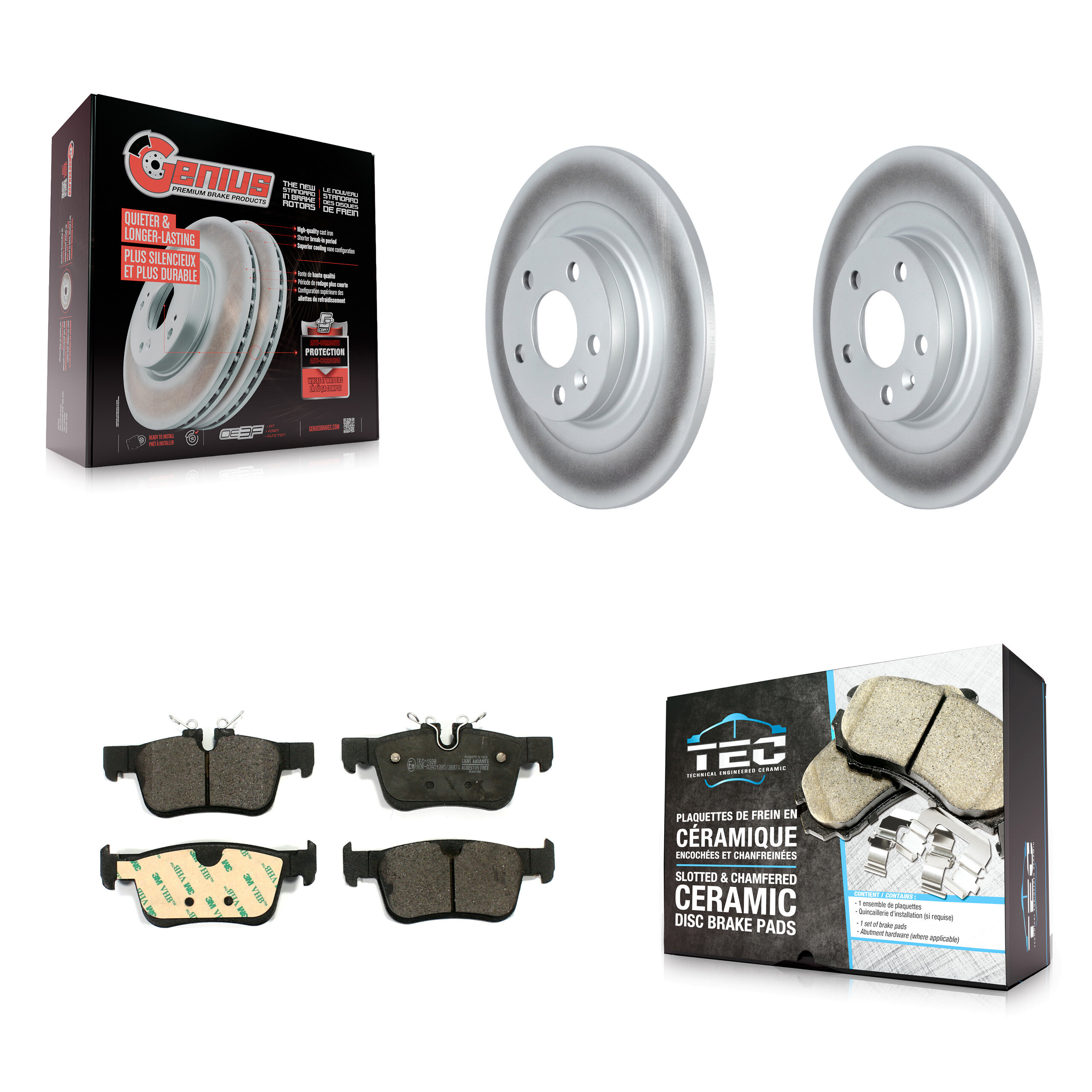 Transit Auto - KGT-102684 - Rear Disc Brake Kits