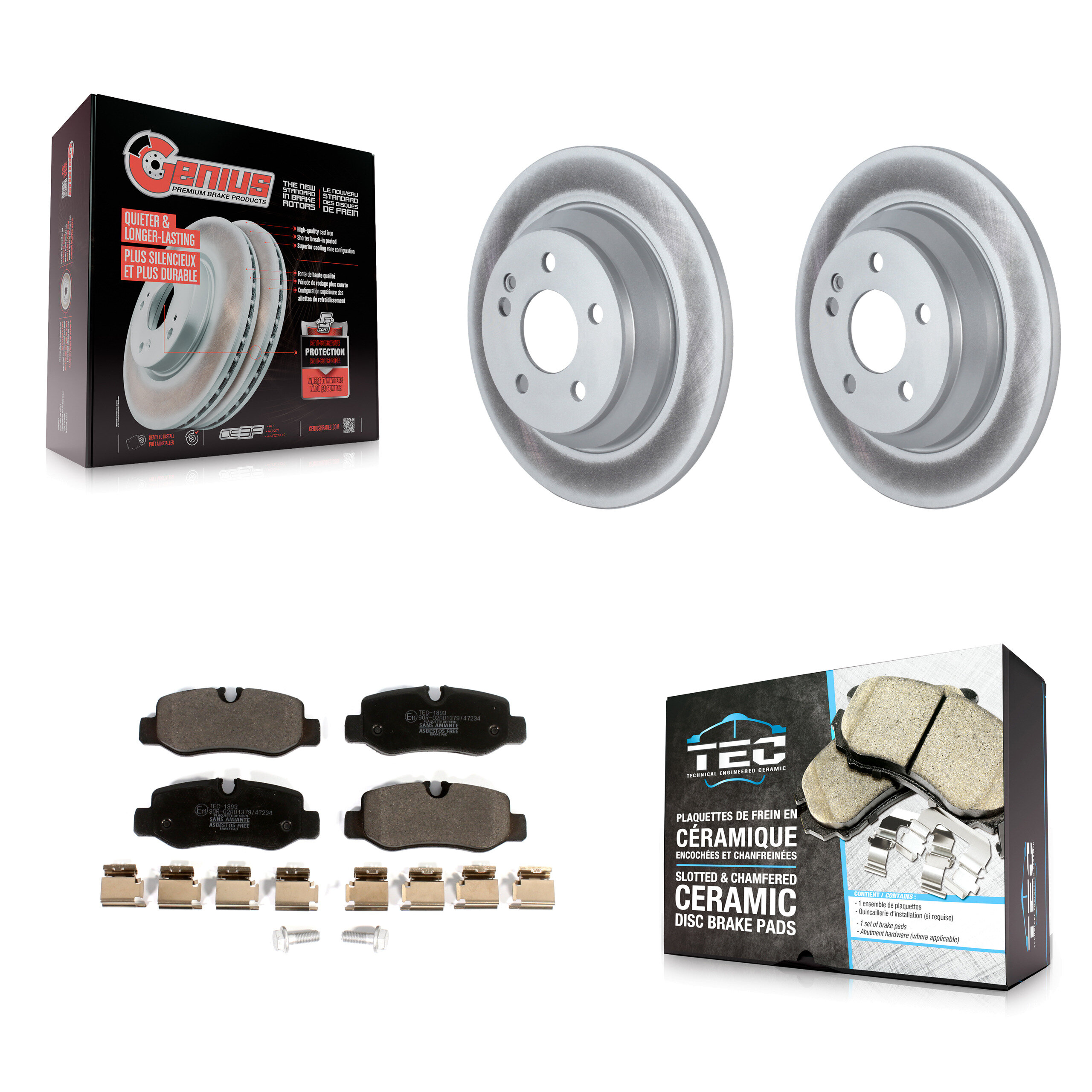 Transit Auto - KGT-102691 - Rear Disc Brake Kits