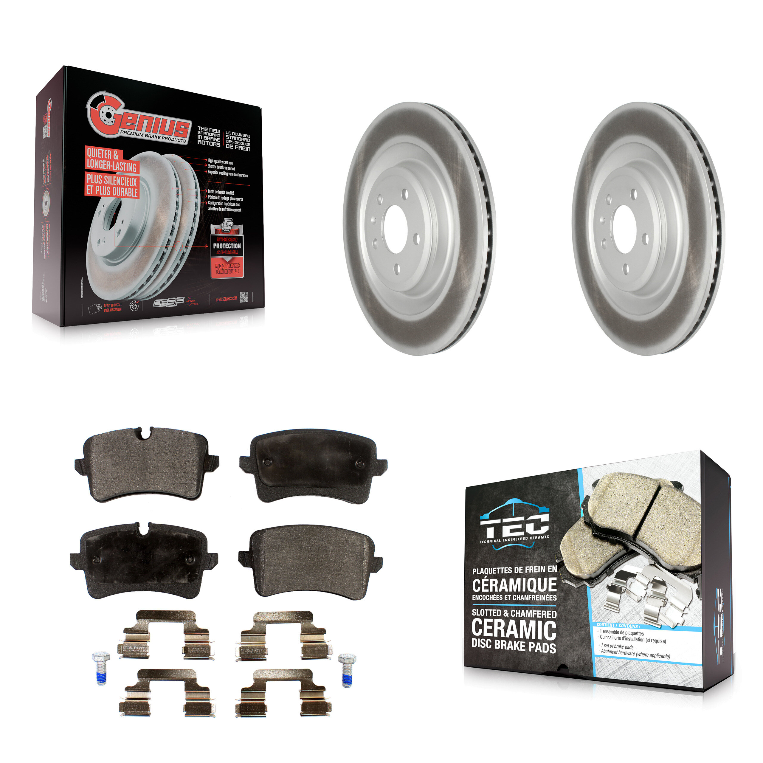 Transit Auto - KGT-102694 - Rear Disc Brake Kits