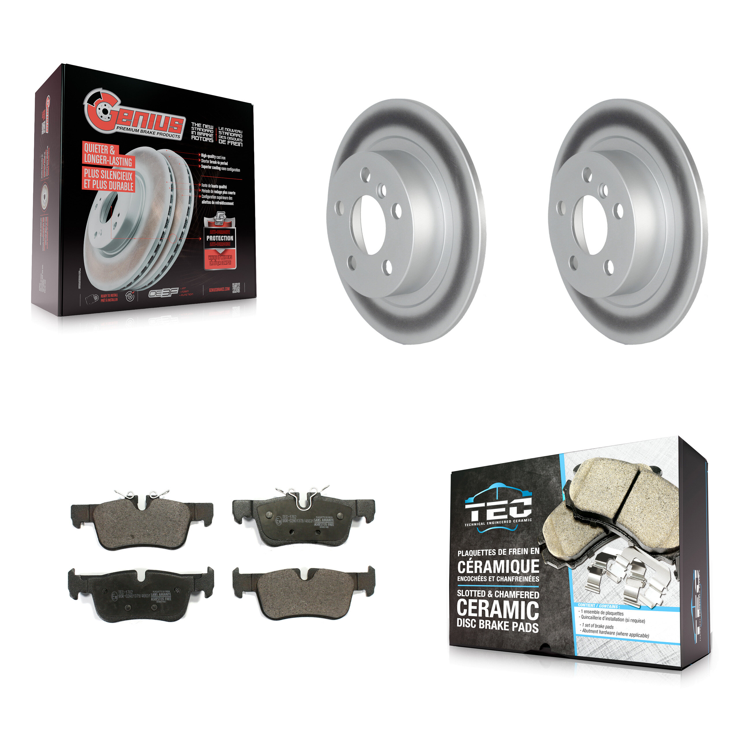 Transit Auto - KGT-102695 - Rear Disc Brake Kits