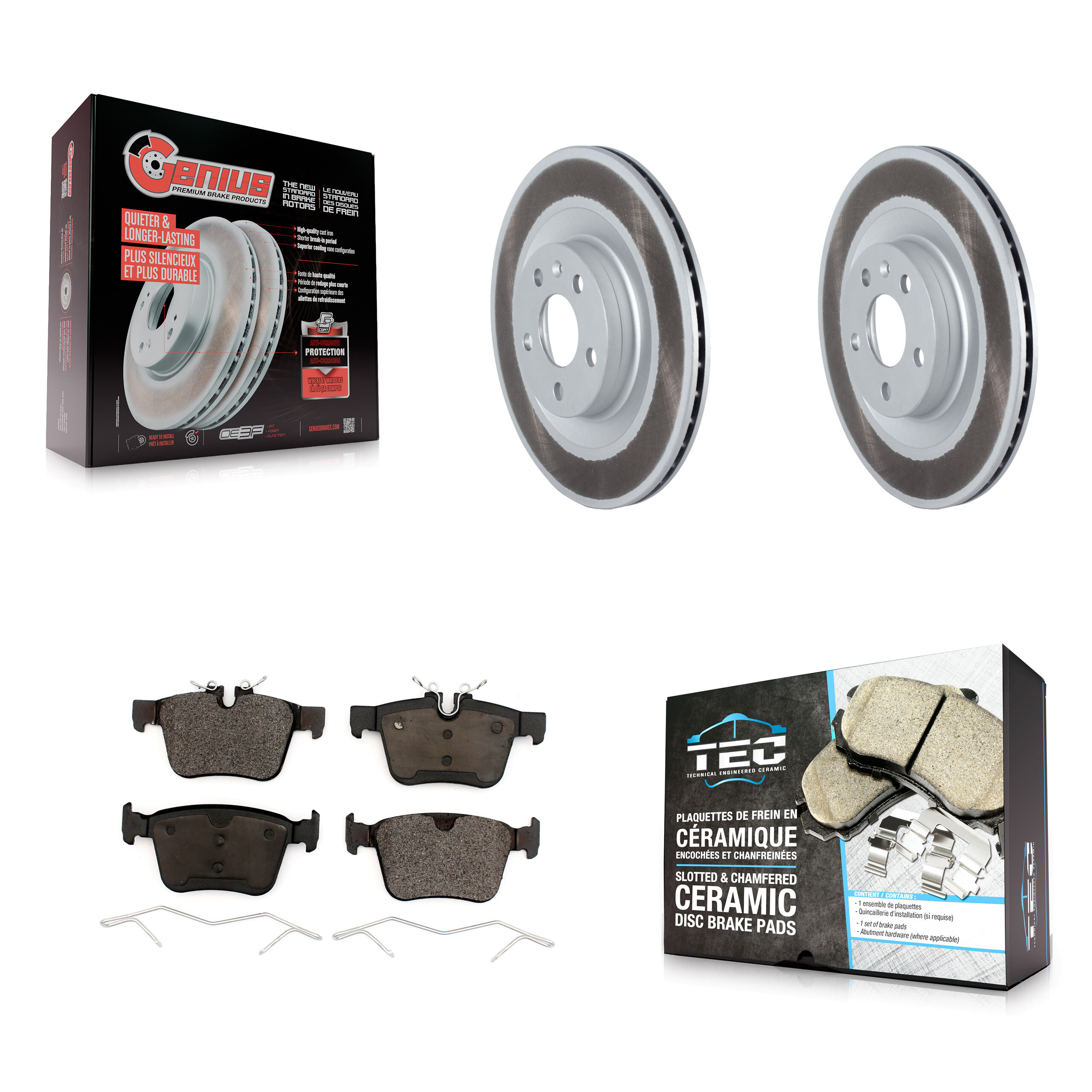 Transit Auto - KGT-102700 - Rear Disc Brake Kits