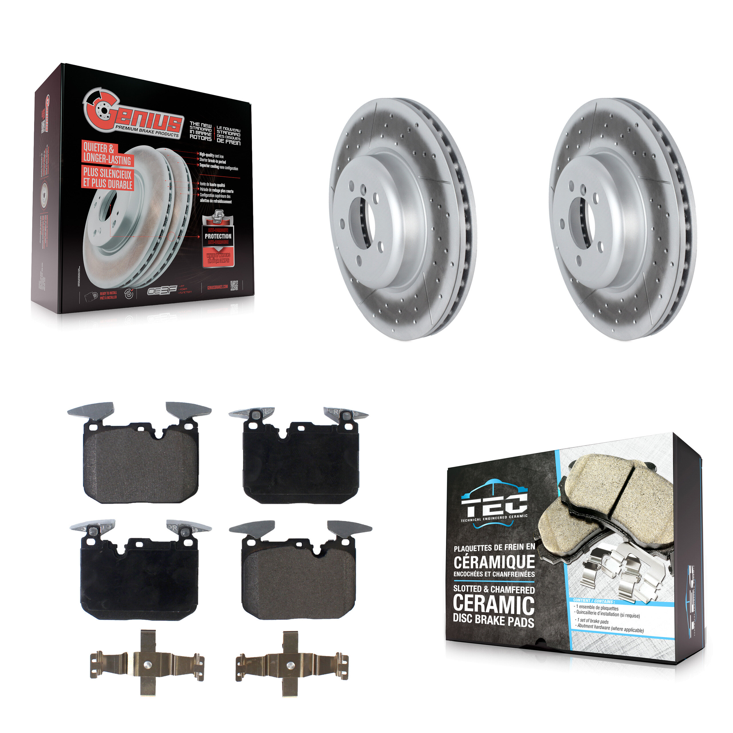 Transit Auto - KGT-102723 - Front Disc Brake Kits