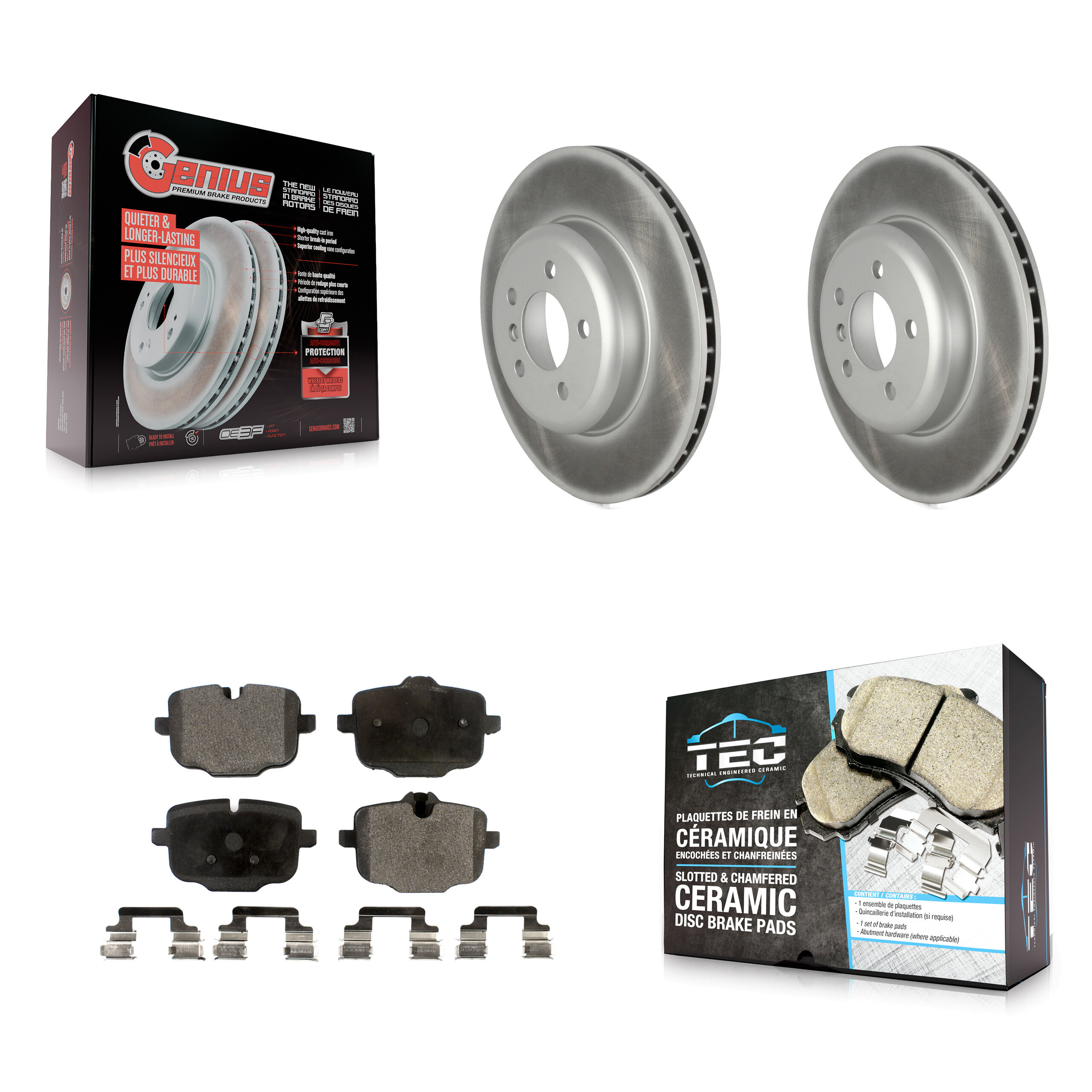 Transit Auto - KGT-102763 - Rear Disc Brake Kits