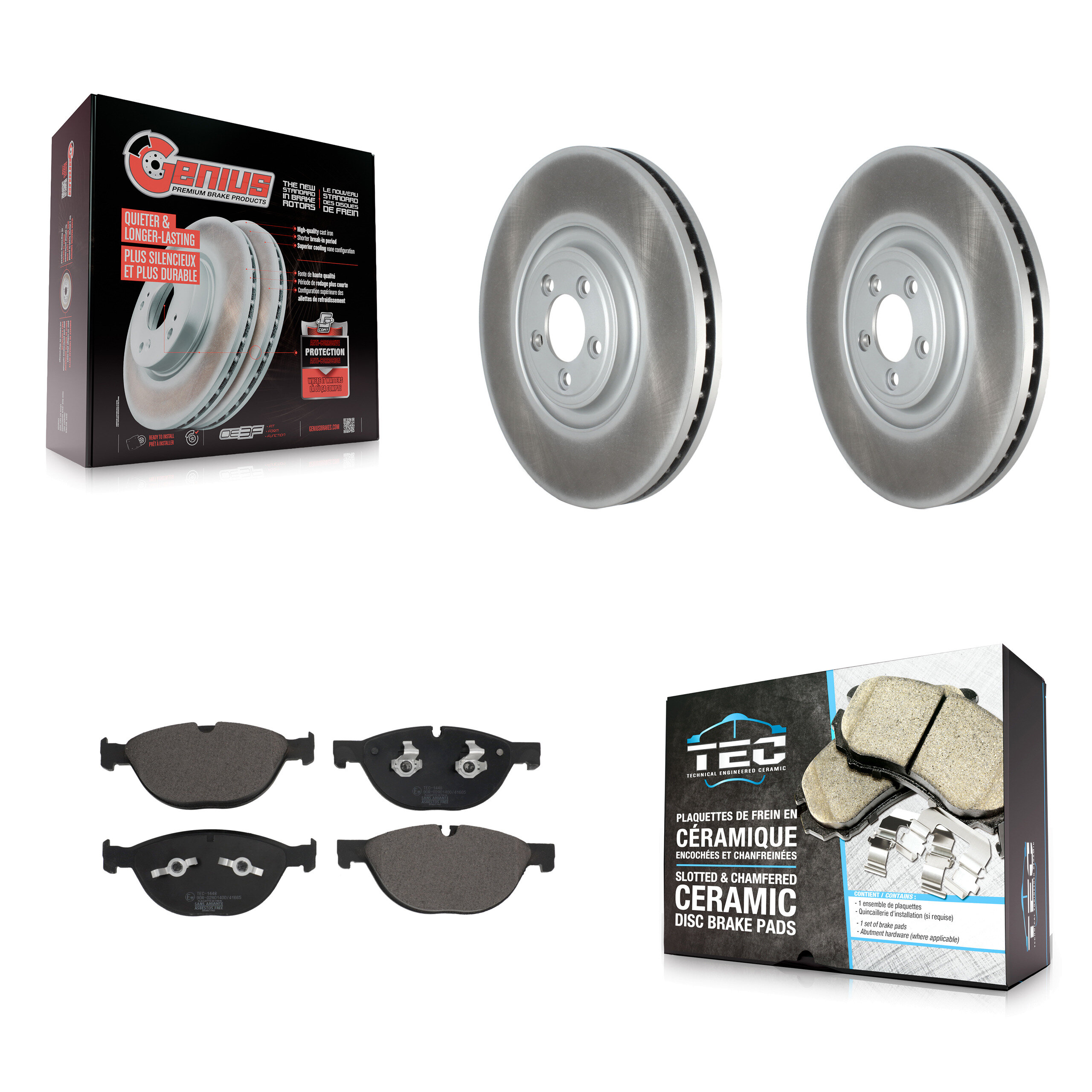 Transit Auto - KGT-102830 - Front Disc Brake Kits