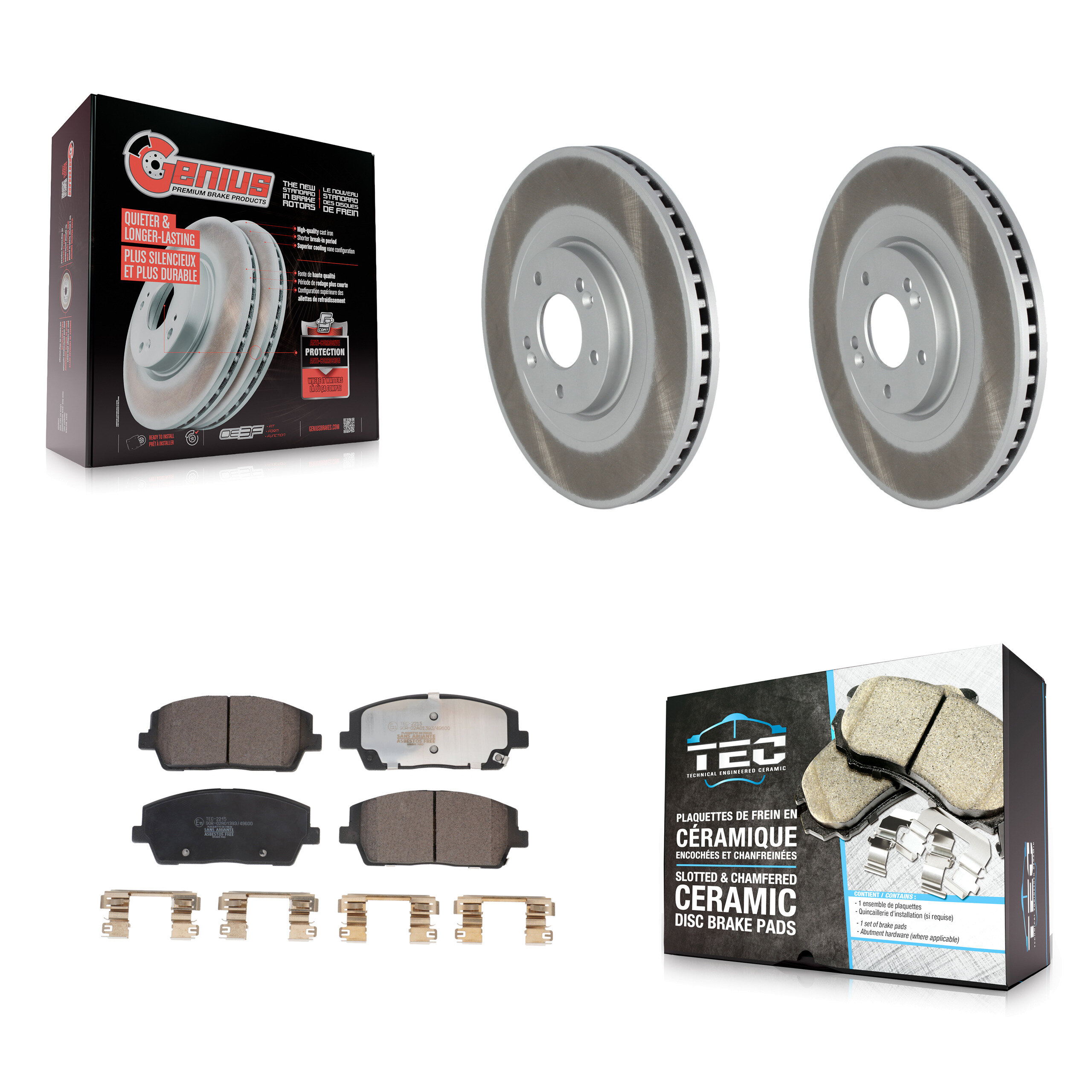 Transit Auto - KGT-102895 - Front Disc Brake Kits