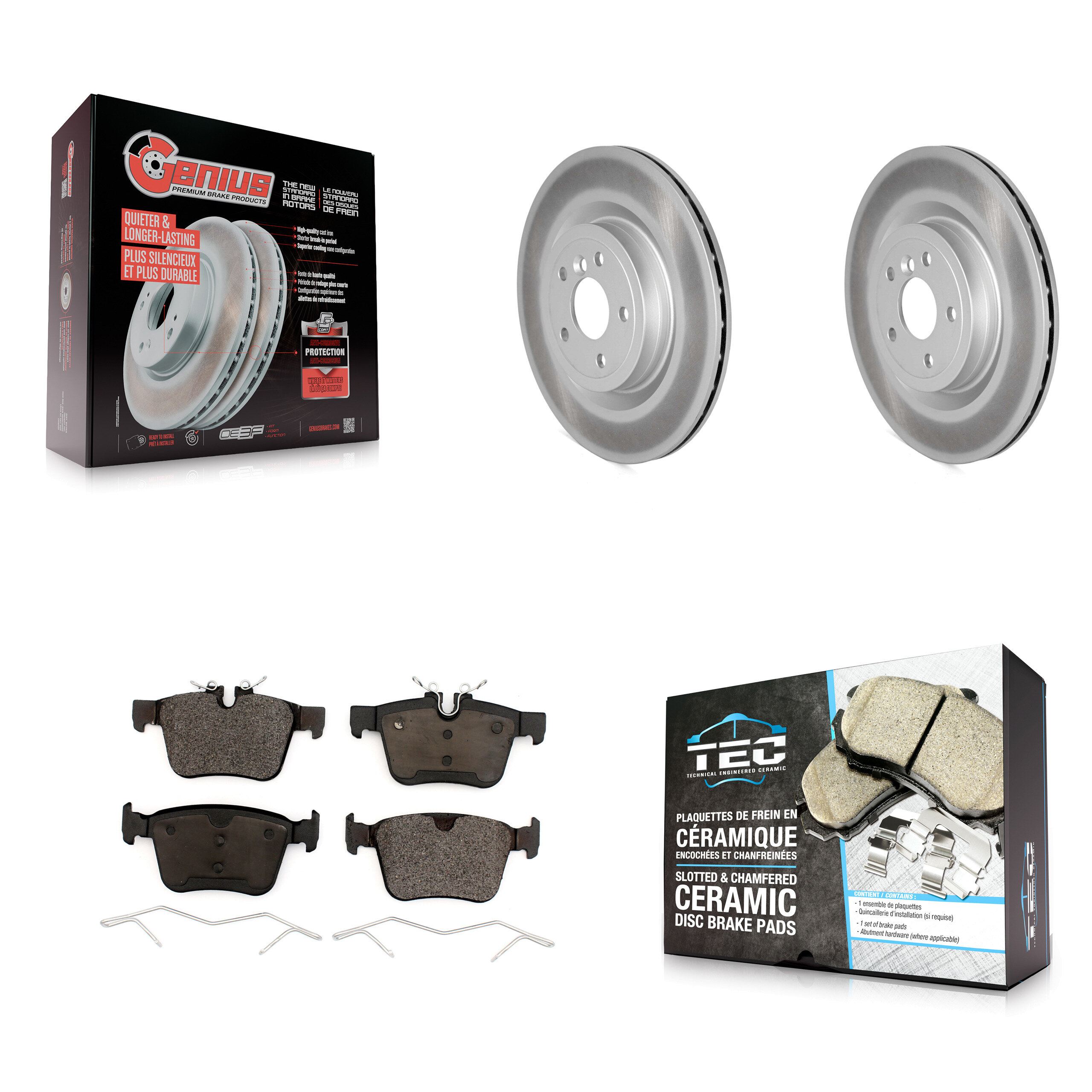Transit Auto - KGT-103064 - Rear Disc Brake Kits
